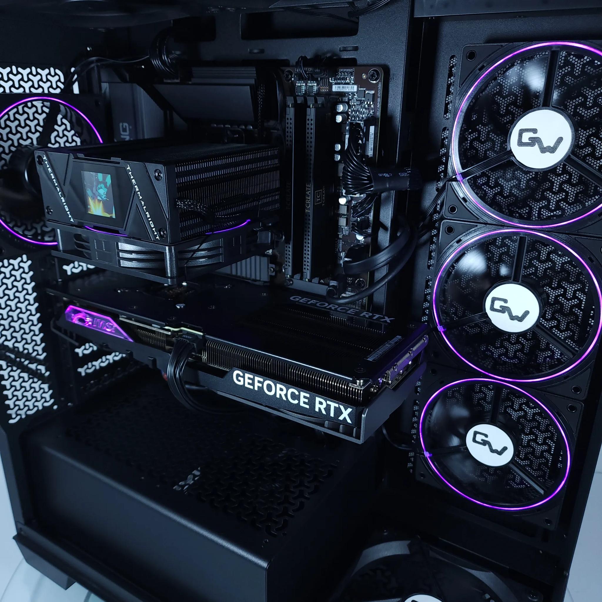 💜RTX 4070●Core i5 13600K●1440p Gaming Computer