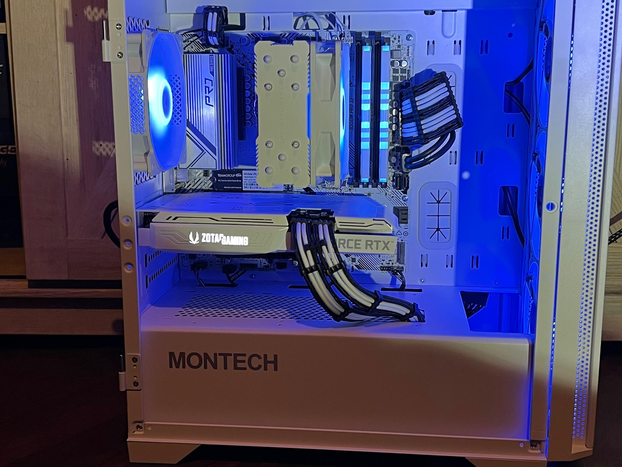 (v1 frost) starter pack for streaming and gaming ryzen 5, 3060 12g, 16 ram,