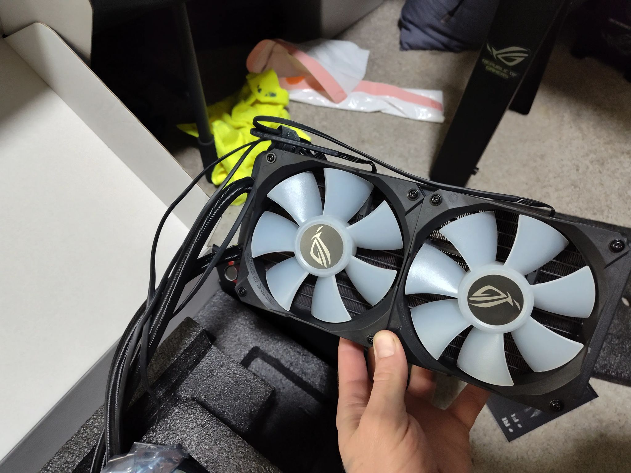 AMD Radeon 6900XT ROG STRIX gaming GPU