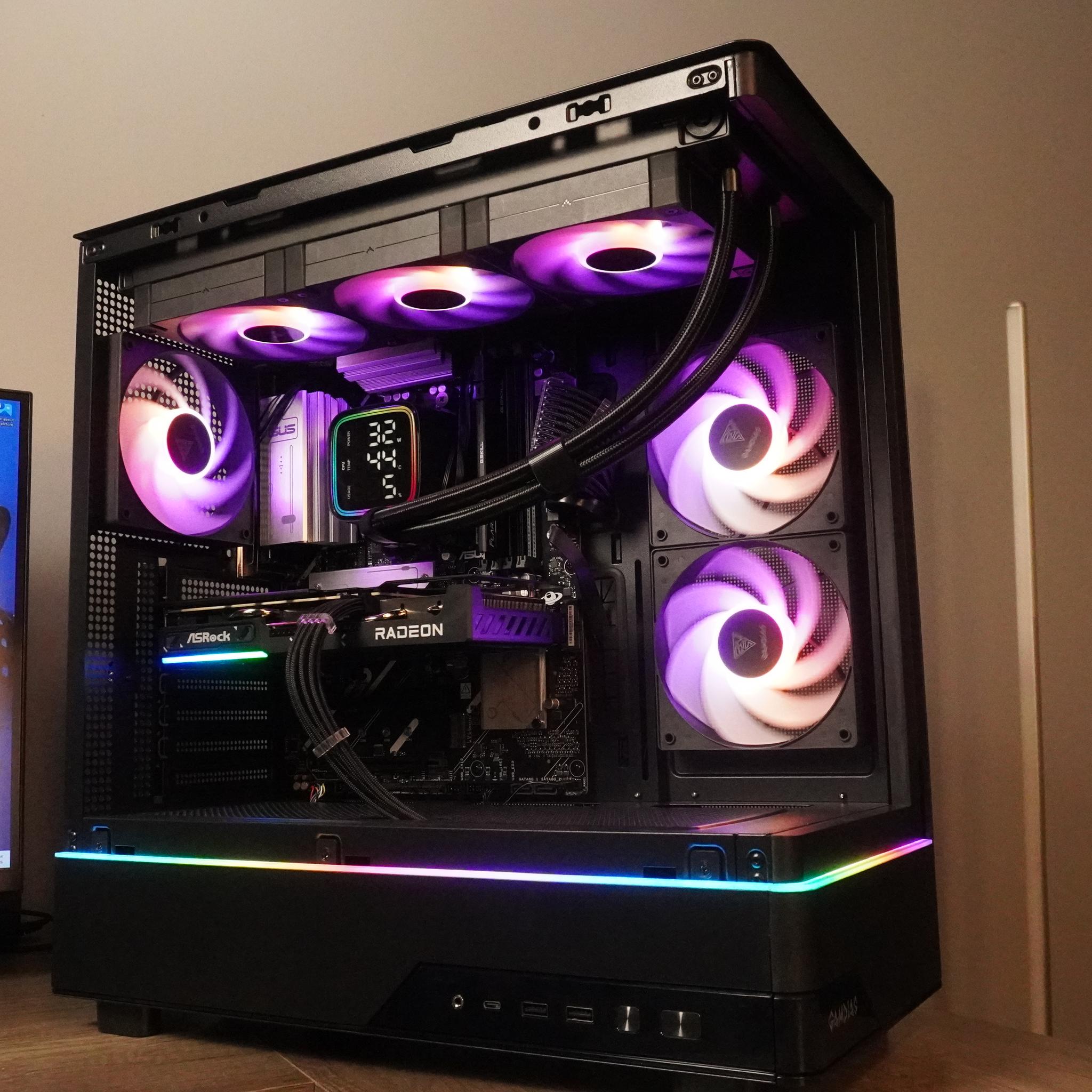 🤍ARCTIC🤍 PRICE TO PERFORMANCE 💪 1440p/1080p MACHINE 🧡RX 9060XT