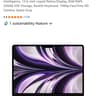 Apple 2022 MacBook Air Laptop with M2 chip, 13.6-inch Liquid Retina Display, 8GB RAM, 256GB SSD