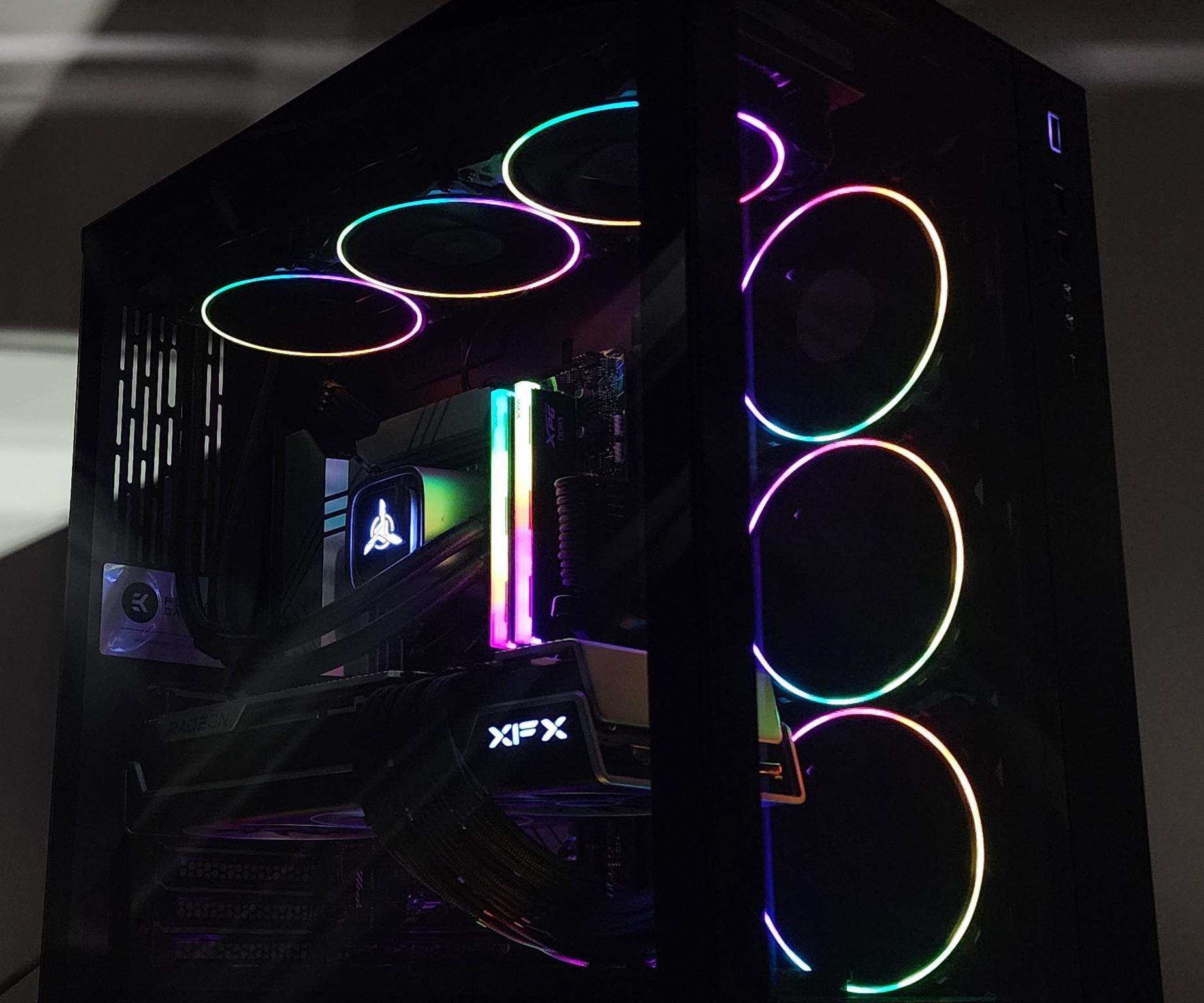 Gaming PC i9-13900KF 32GB RAM 2TB SSD RX 7900 XTX 24GB Windows 11 Computer