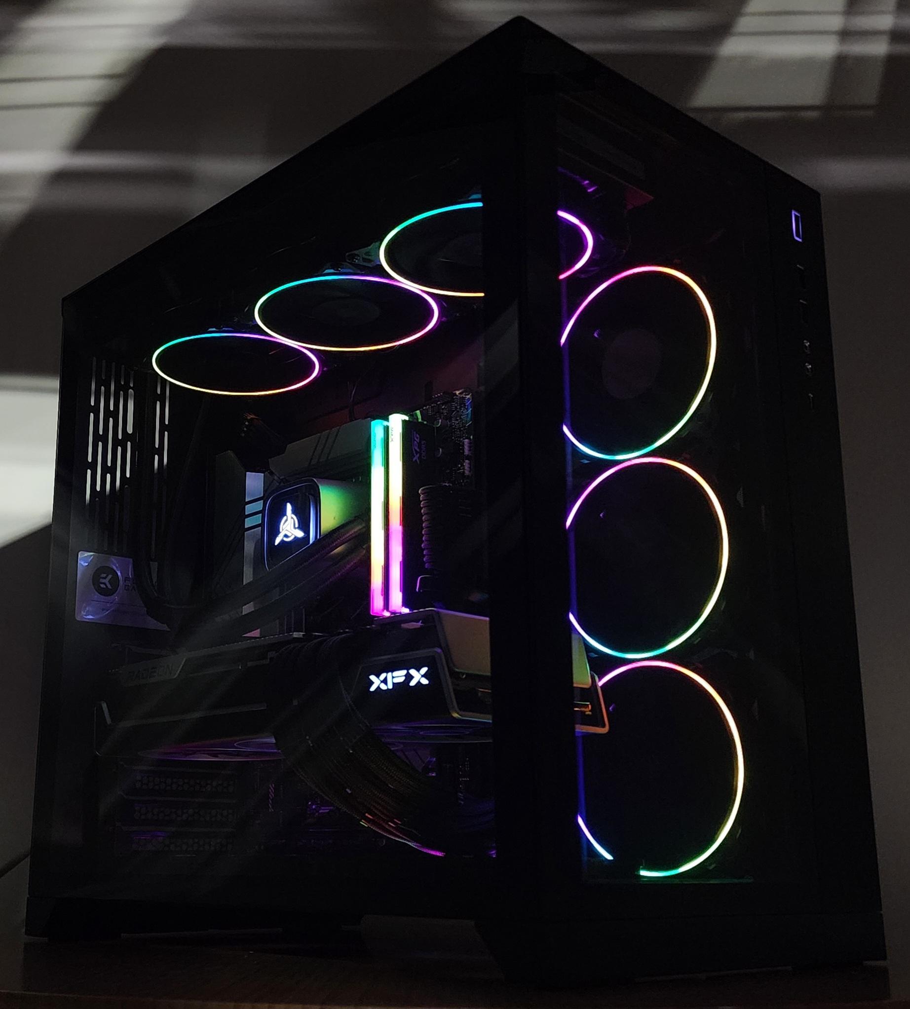 Gaming PC i9-13900KF 32GB RAM 2TB SSD RX 7900 XTX 24GB Windows 11 Computer