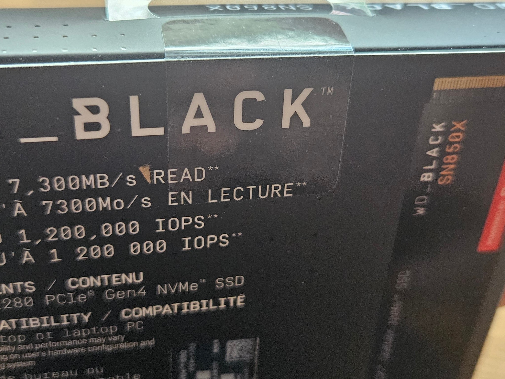 **NEW IN BOX** WD Black SN850X 2TB NVMe