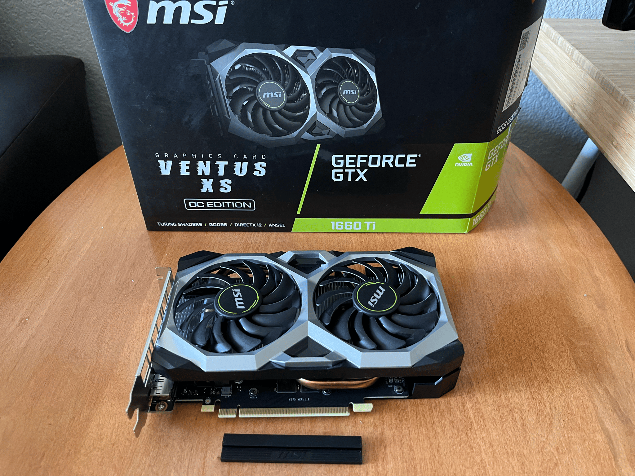 MSI GTX 1660ti Ventus 