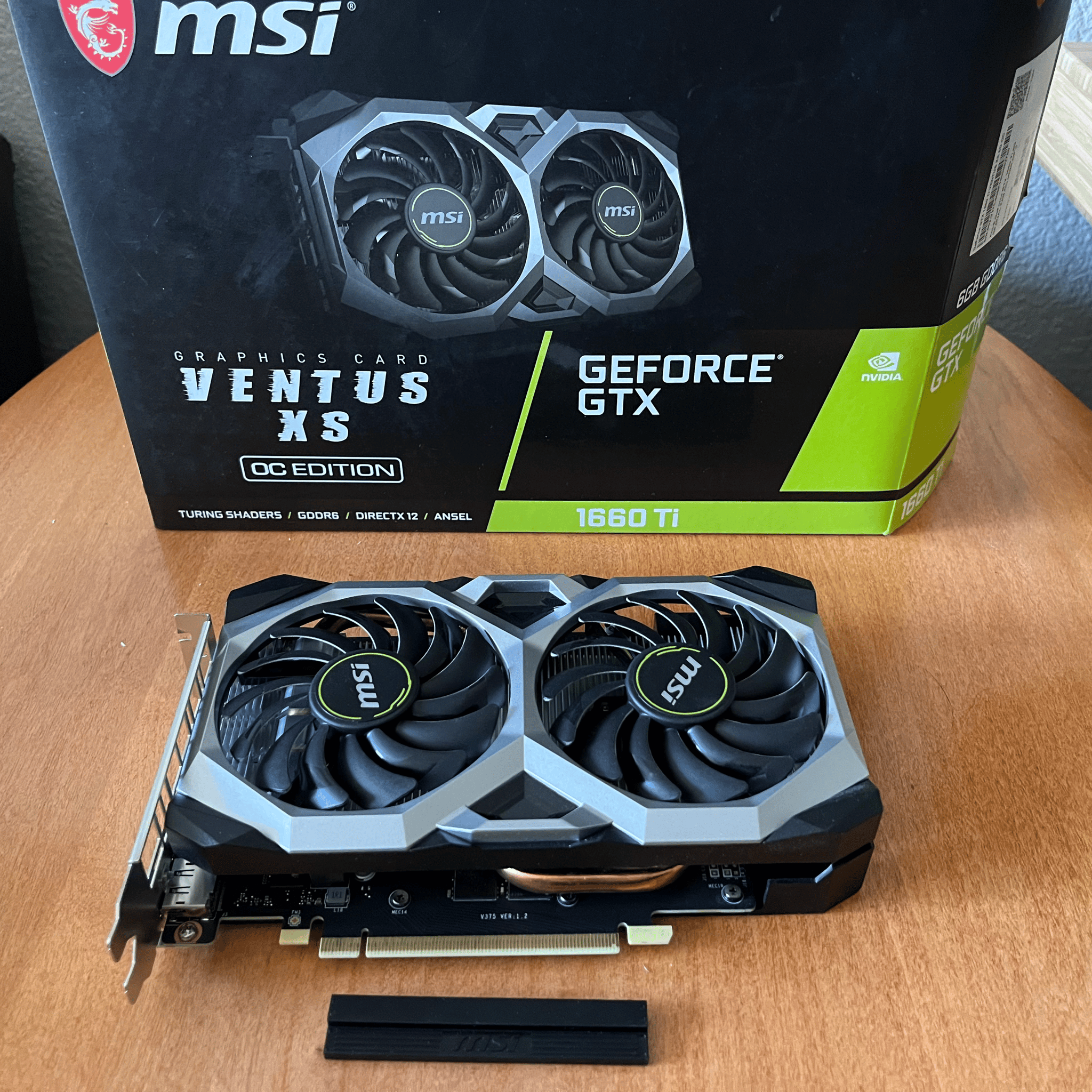 MSI GTX 1660ti Ventus 