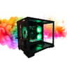 SALE: RTX 2080 + Ryzen 5 5500 + 16GBs DDR4 RAM + 1TB SSD + 3 Fans ( Black RGB Gaming PC )