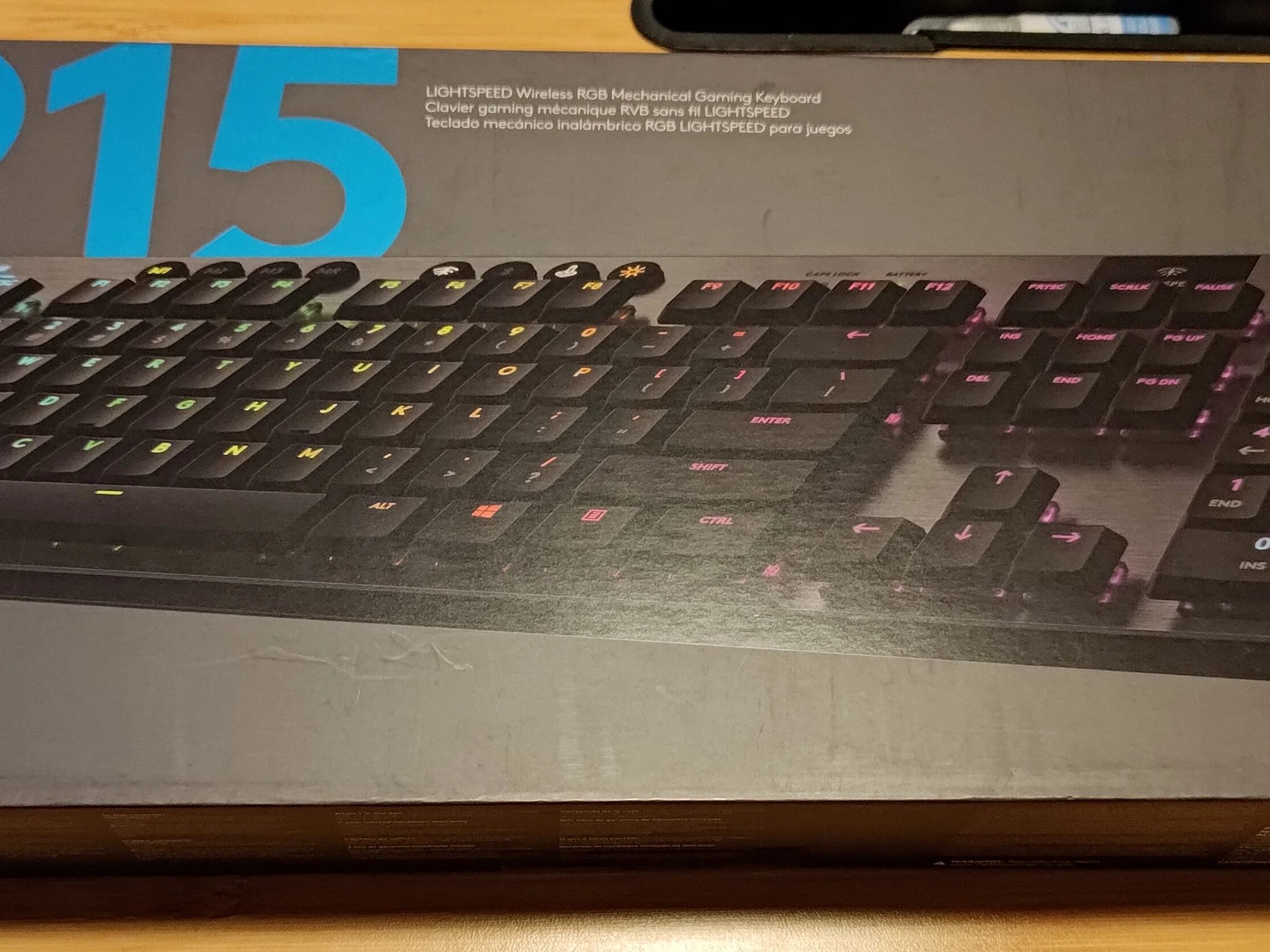 Used Logitech G915 LIGHTSPEED Wireless Keybaord Brown Switches
