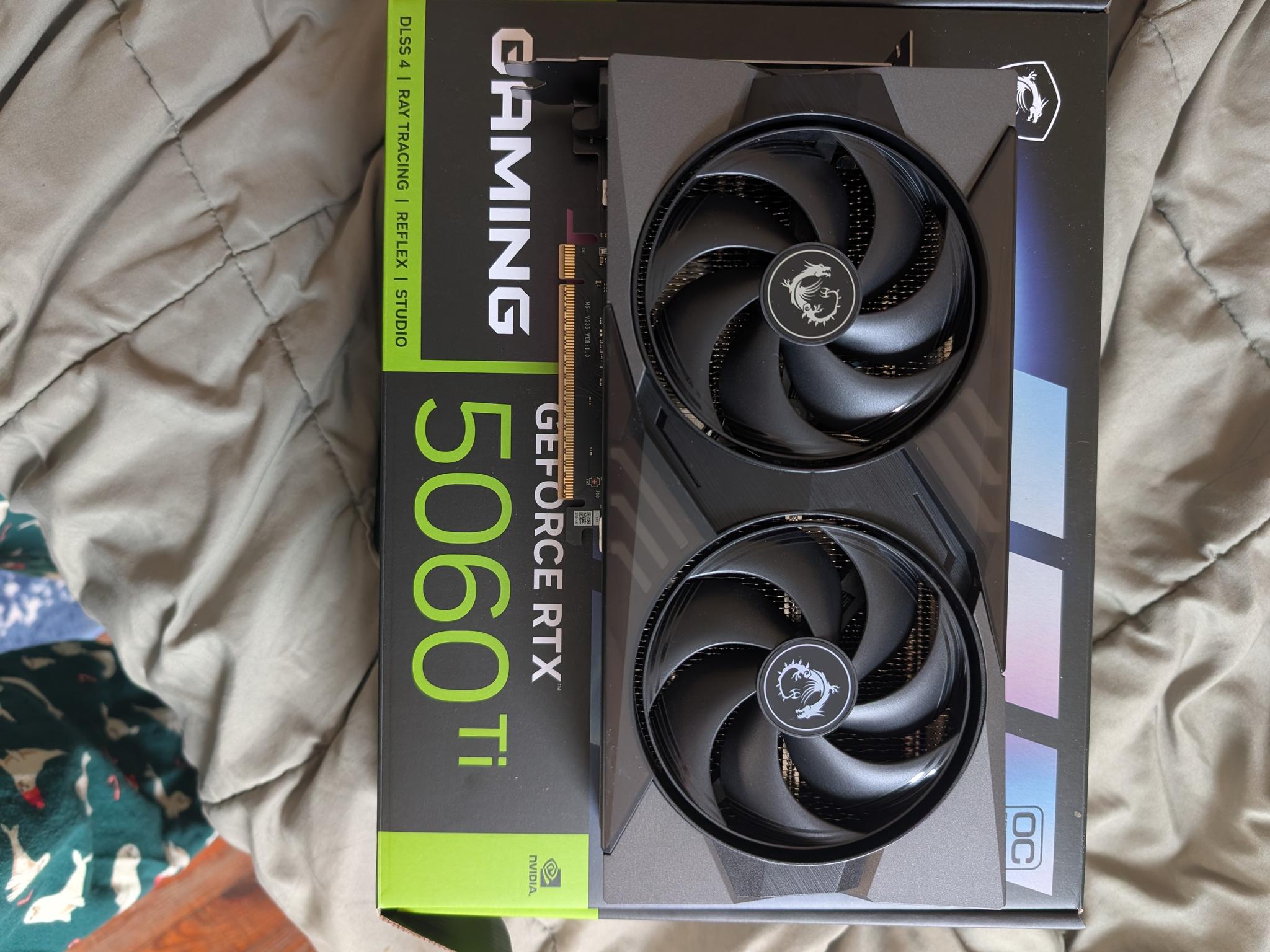 MSI GeForce RTX 5060 Ti GAMING 16G
