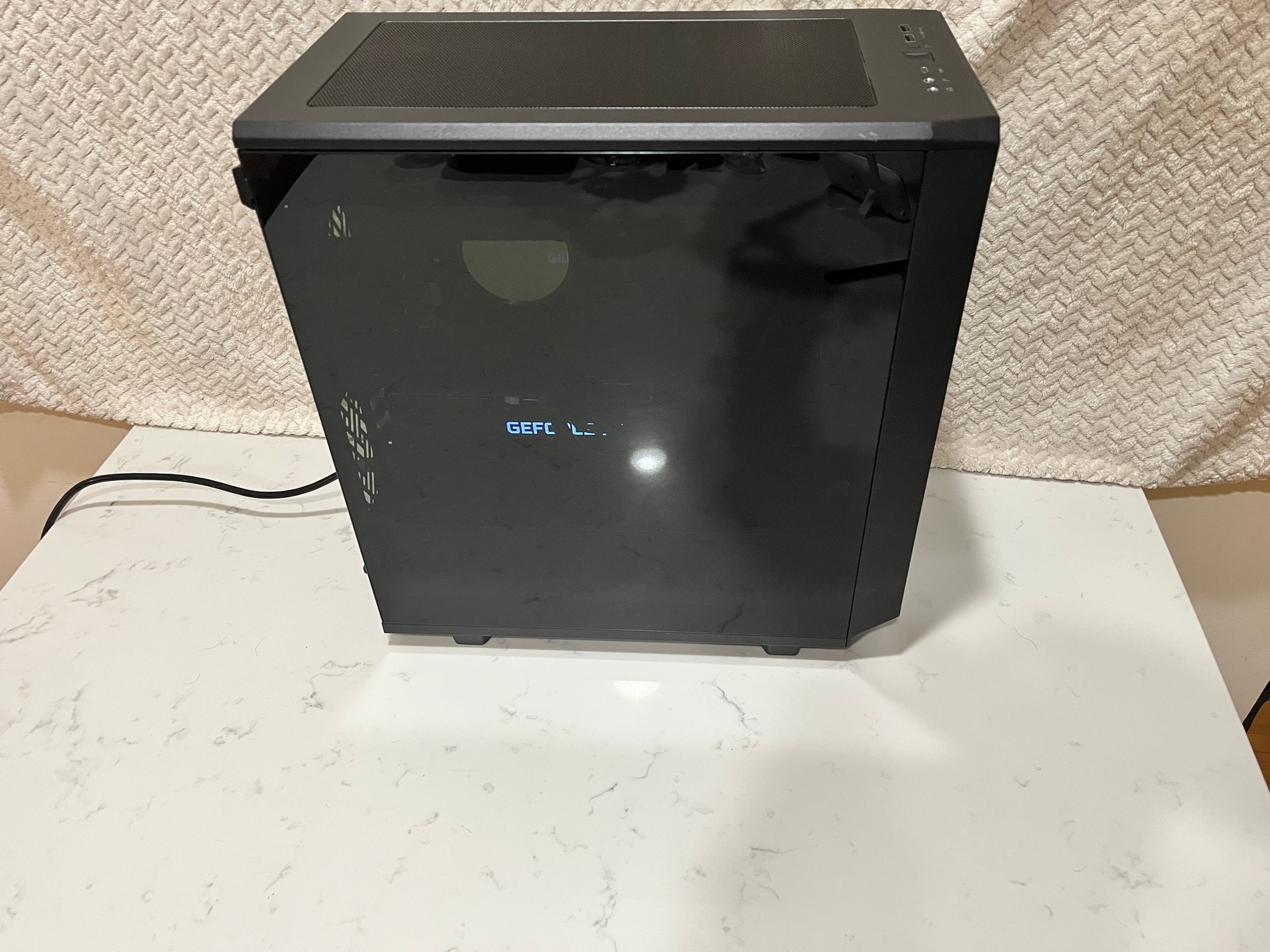 i7-8700 + RTX 3060 Ti | Stealth Black Performance PC | High-End Cooling