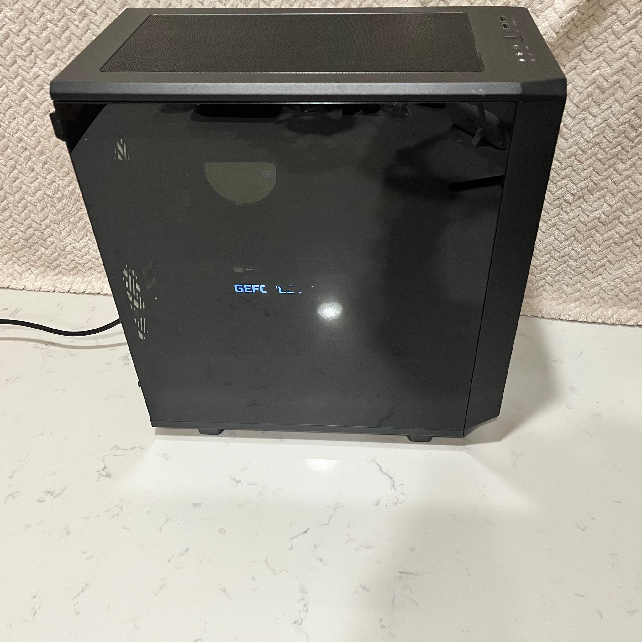i7-8700 + RTX 3060 Ti | Stealth Black Performance PC | High-End Cooling