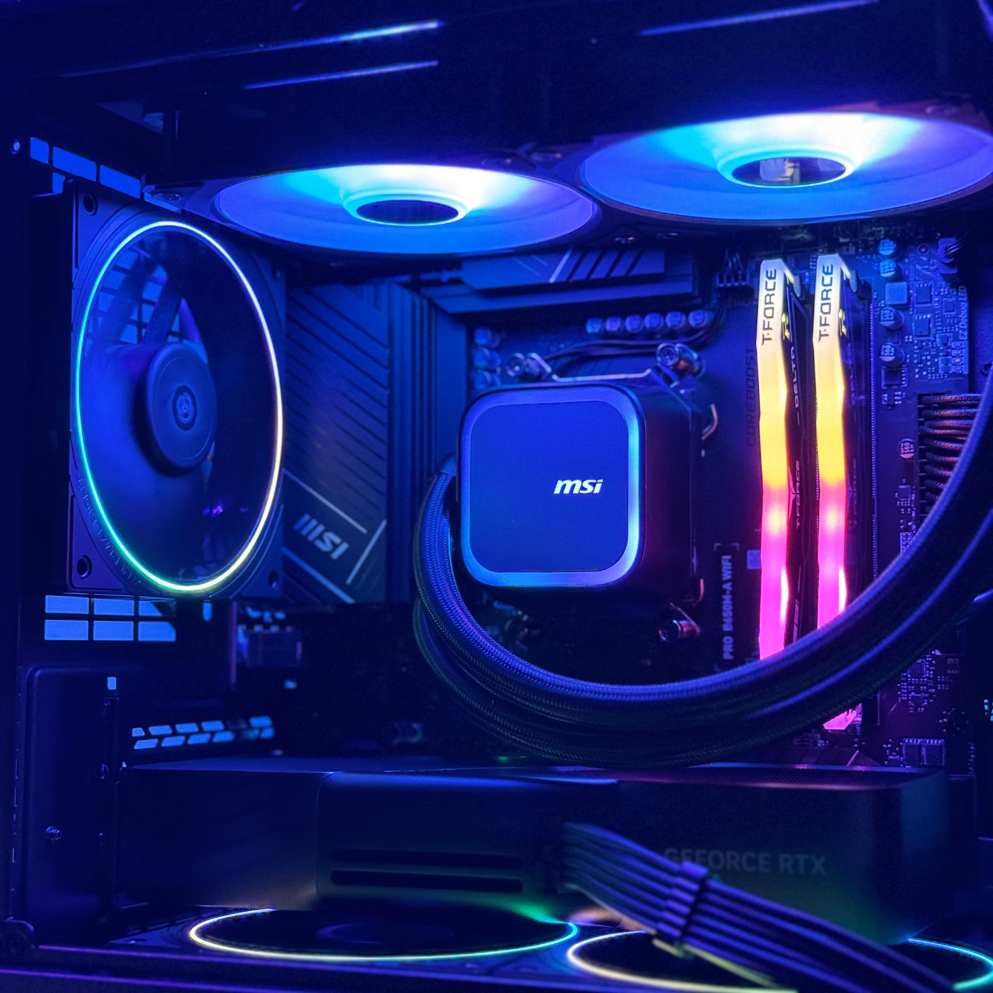 Distinguished Gentleman III 🎩 Nvidia 5070 Founders Edition, Ryzen 9600X, 32GB DDR5 RAM 6400