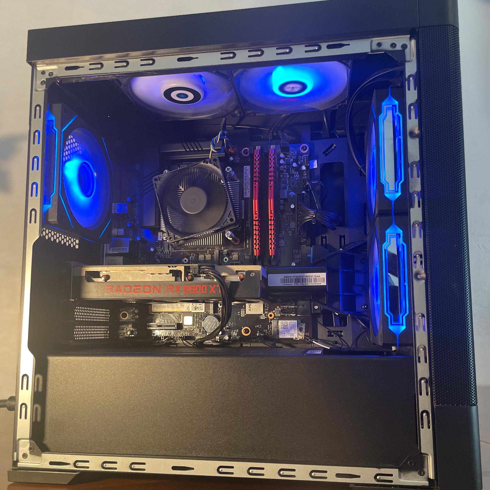Gaming PC | Radeon 6500 XT| RYZEN 5 | 16GB RAM | WINDOWS 11 | WIFI & BT