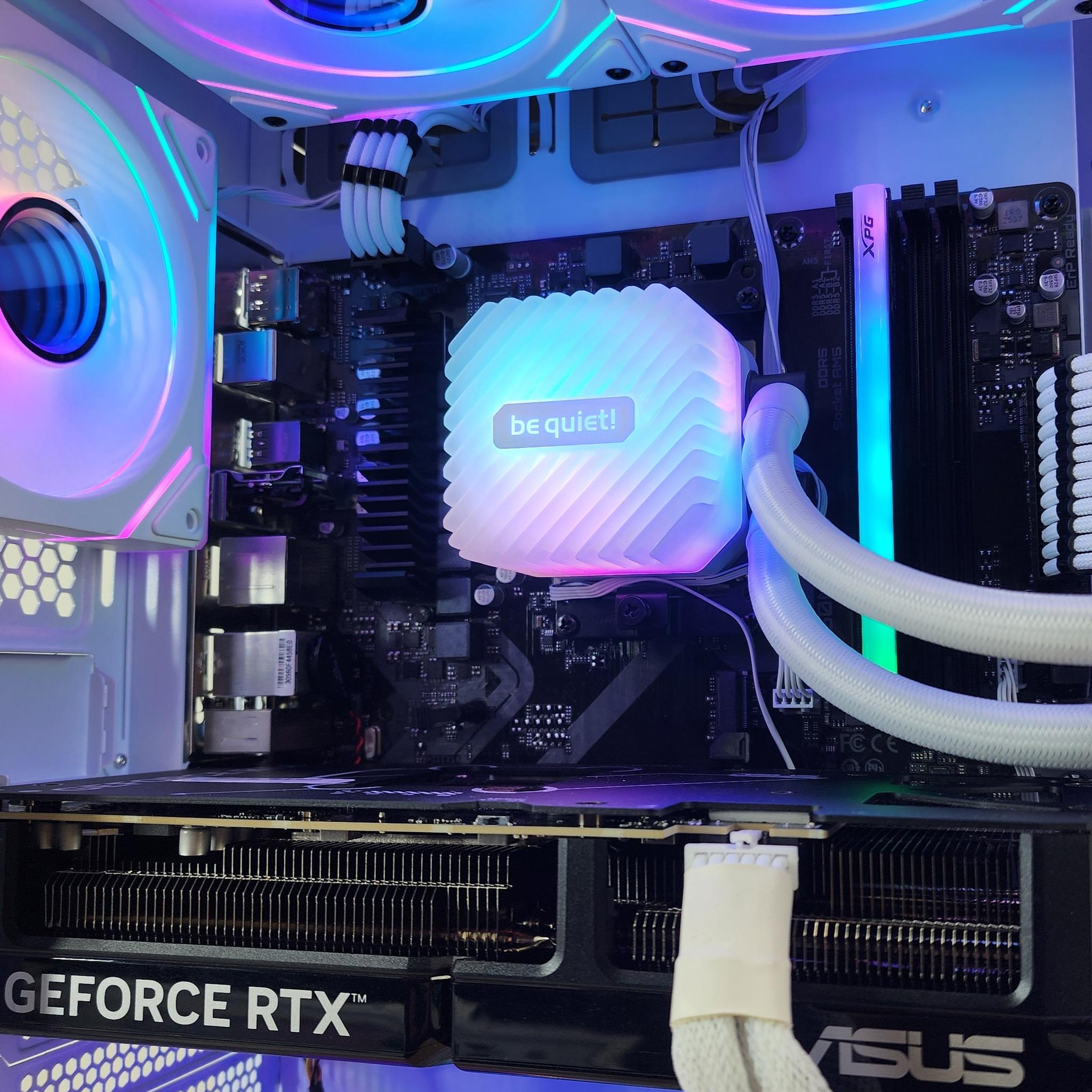 Gaming PC Ryzen 7 7800X3D 16GB RAM 2TB SSD RTX 5070 12GB Windows 11 Computer