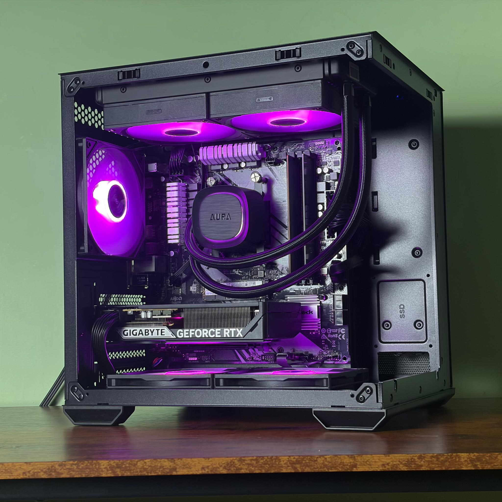1440P Gaming PC | RTX 5060 | Ryzen 5 5500 | 16GB DDR4 | 1TB SSD | Free Ship!