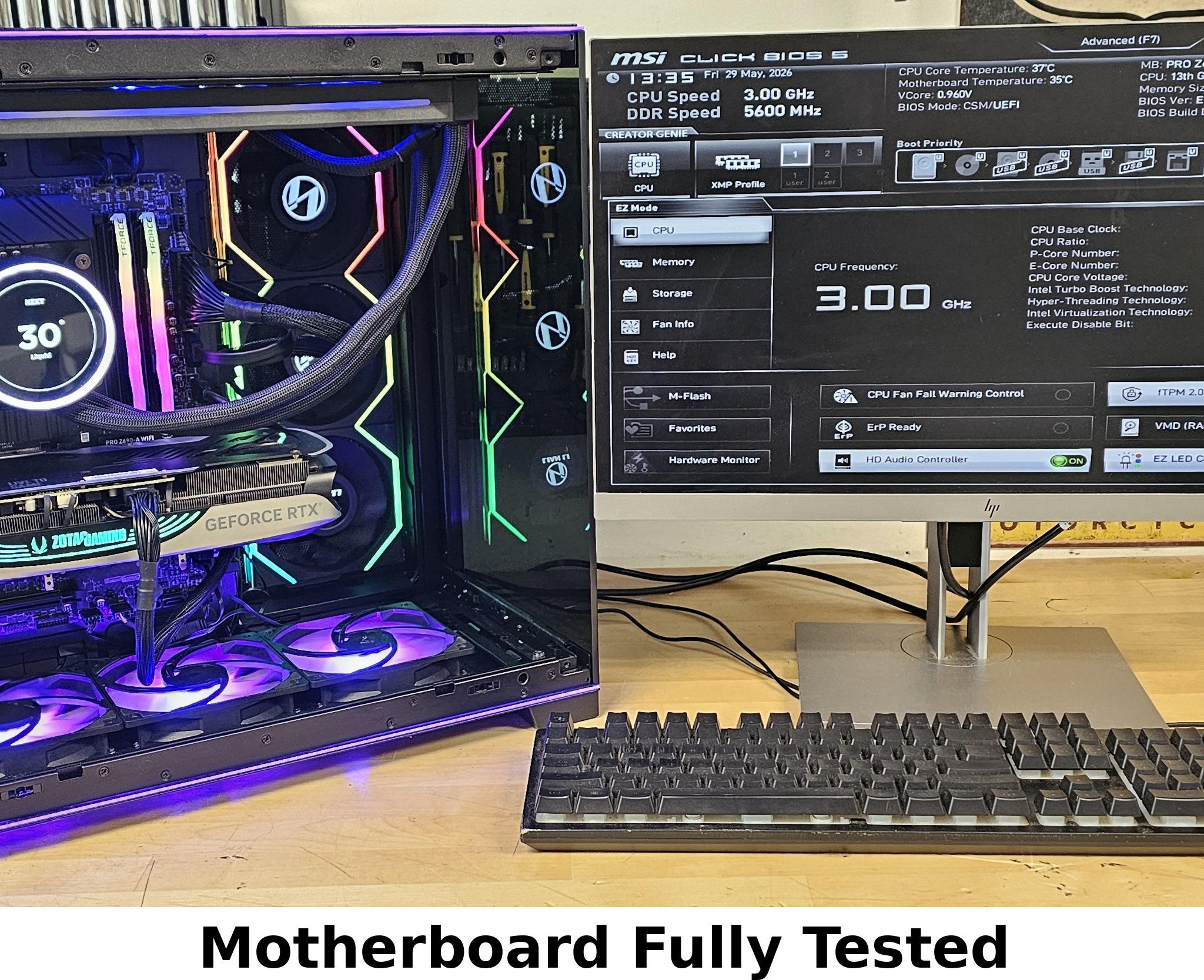MSI PRO Z690-A WIFI DDR5 LGA1700 ATX Motherboard