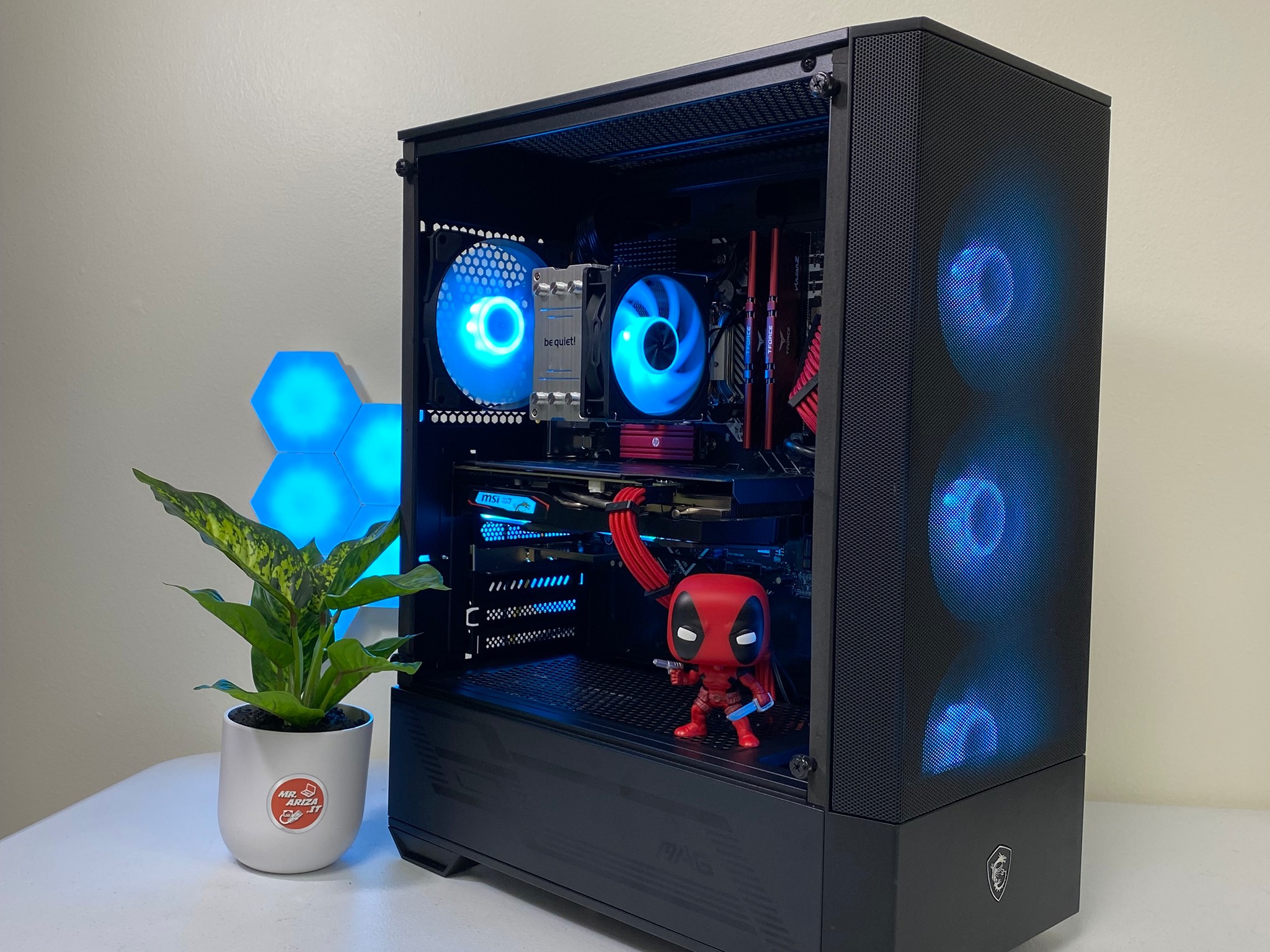 Labor Day Deal !!!💪 Crimson Shadow Gaming PC🎮 - i5-12400F / 16GB RAM / 1TB /GTX 1660