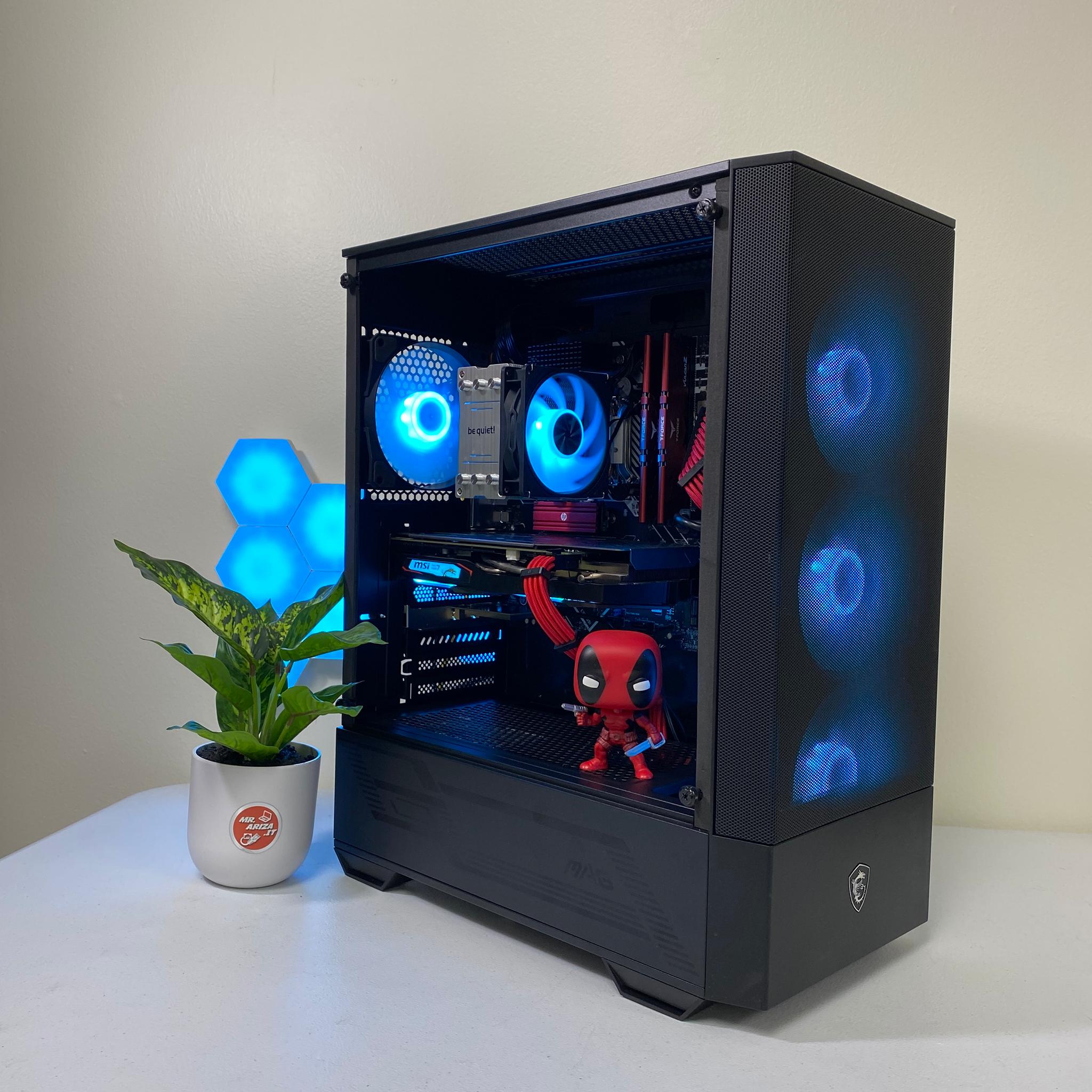 Labor Day Deal !!!💪 Crimson Shadow Gaming PC🎮 - i5-12400F / 16GB RAM / 1TB /GTX 1660