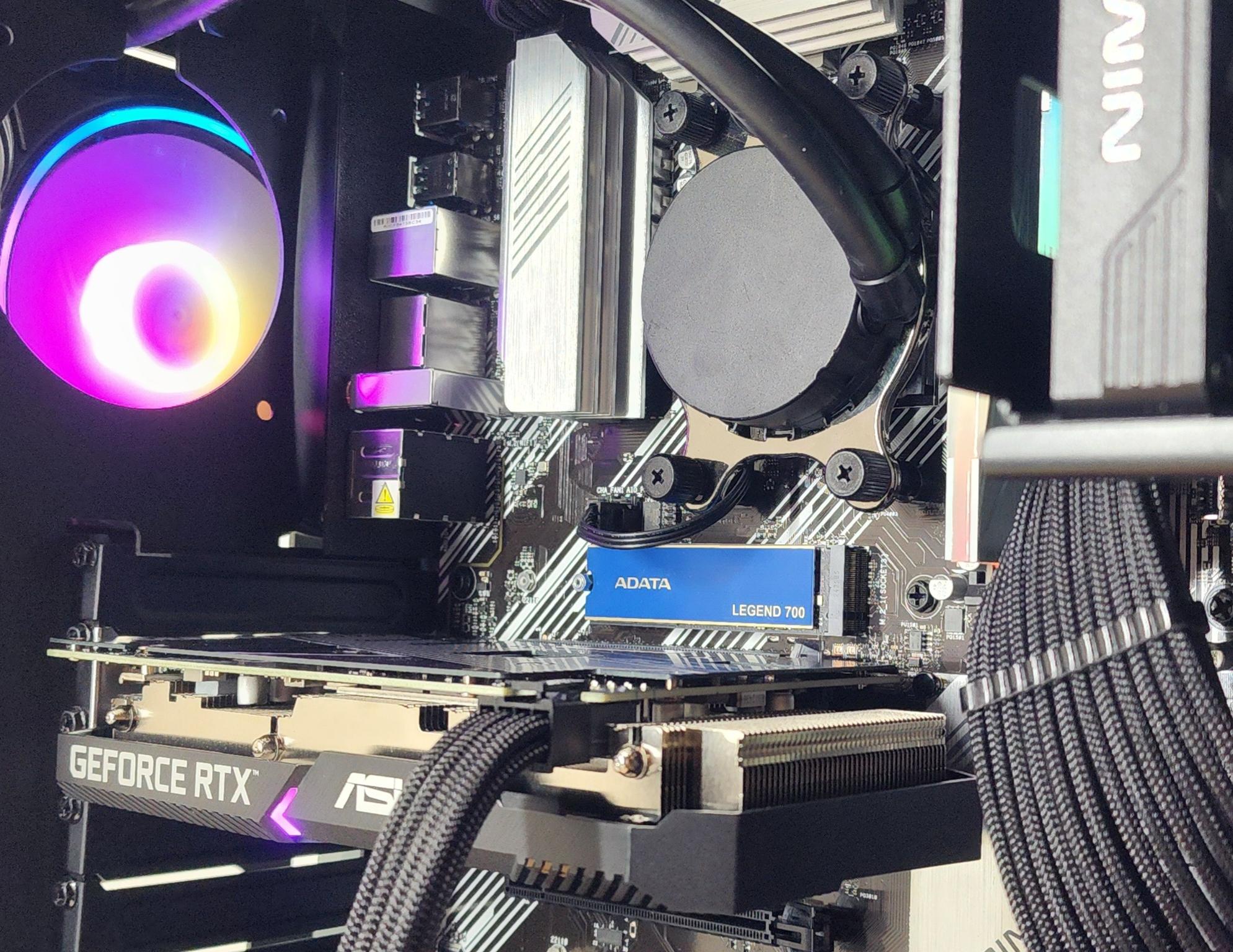 Gaming PC Ryzen 7 5700  16GB RAM 1TB SSD RTX 3060 12GB Windows 11 Computer