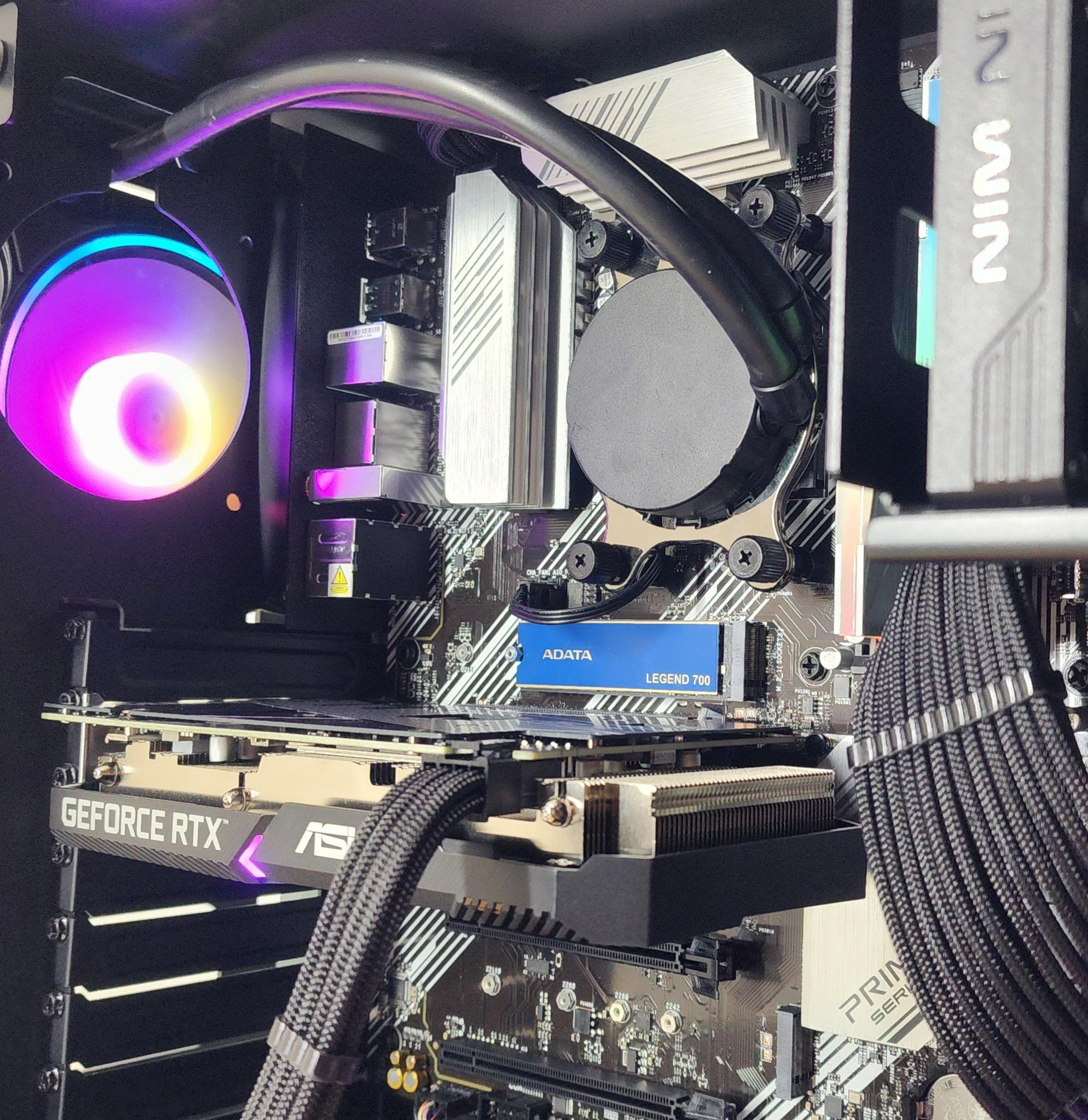 Gaming PC Ryzen 7 5700  16GB RAM 1TB SSD RTX 3060 12GB Windows 11 Computer