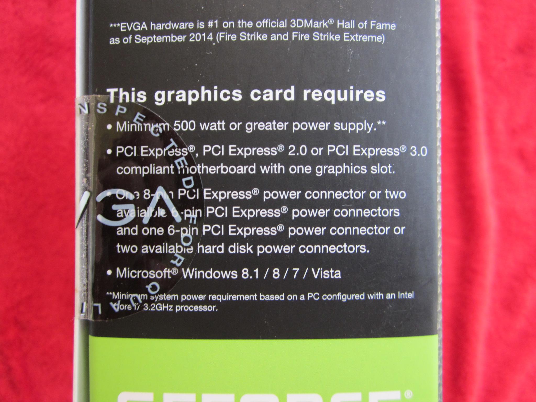 SUPER CLEAN! EVGA GTX 970 4Gb SSC Video Card With Metal Backplate