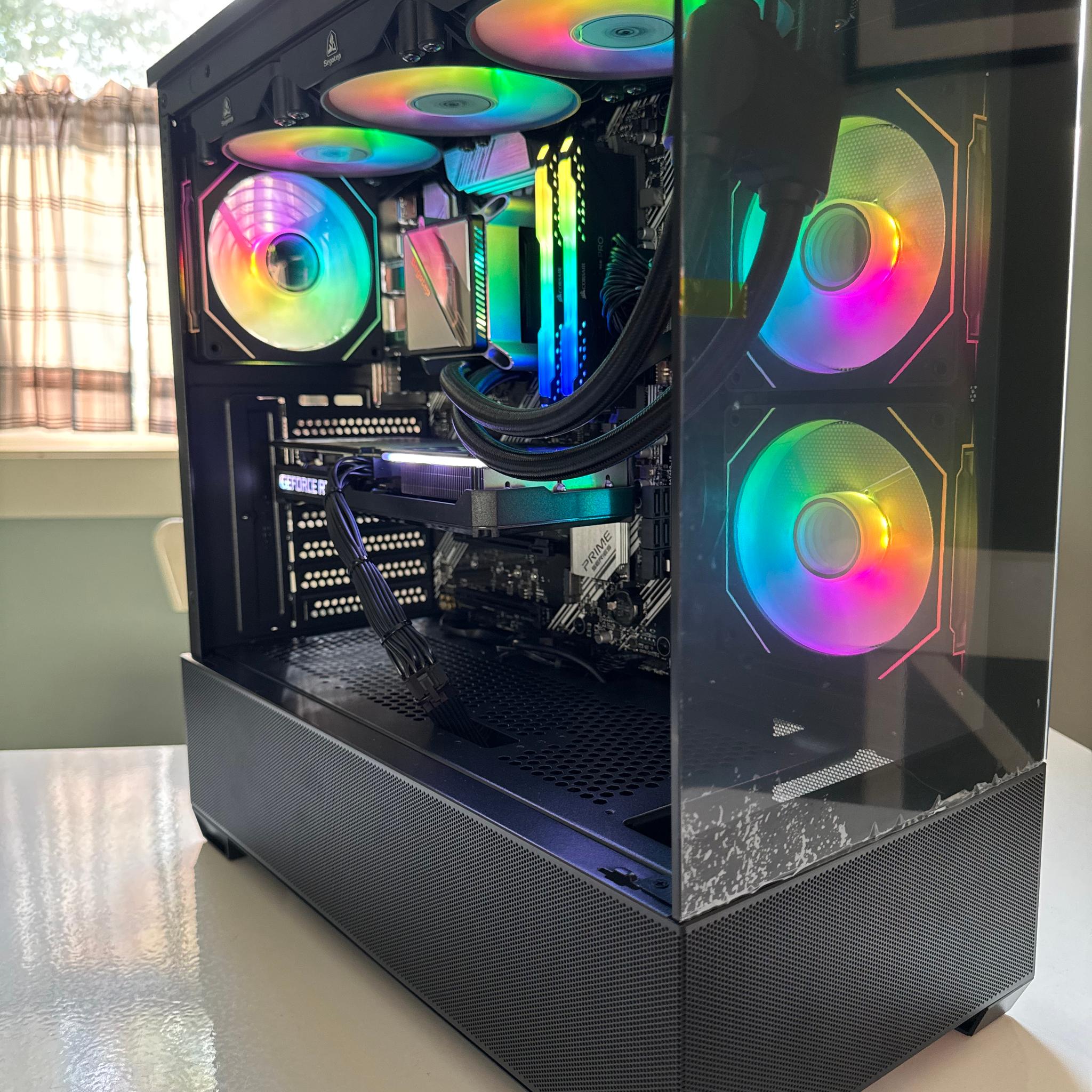 Shadow Reaper | Custom Gaming PC | 3060 TI - R5 5500- 16GB Ram - 1TB SSD