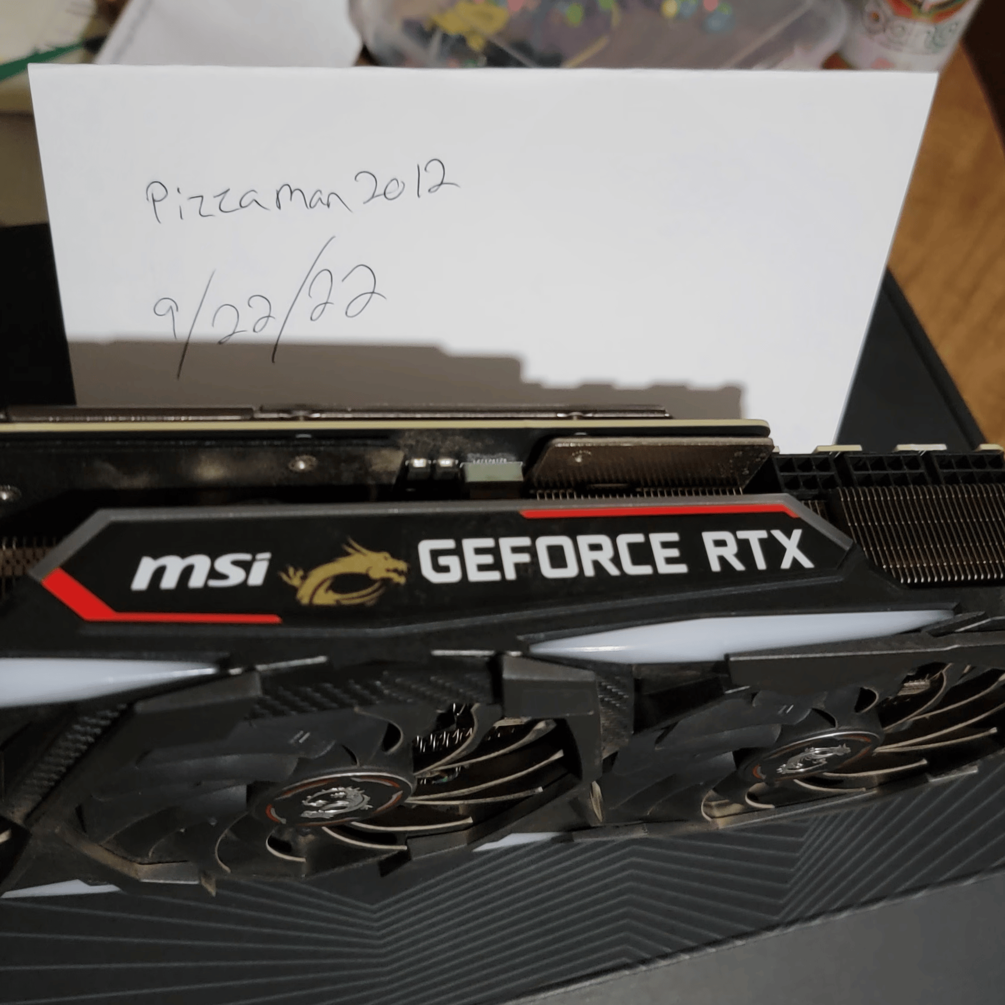 MSI 2080Ti works great just upgraded, cross posted to reddit. Priced to sell!