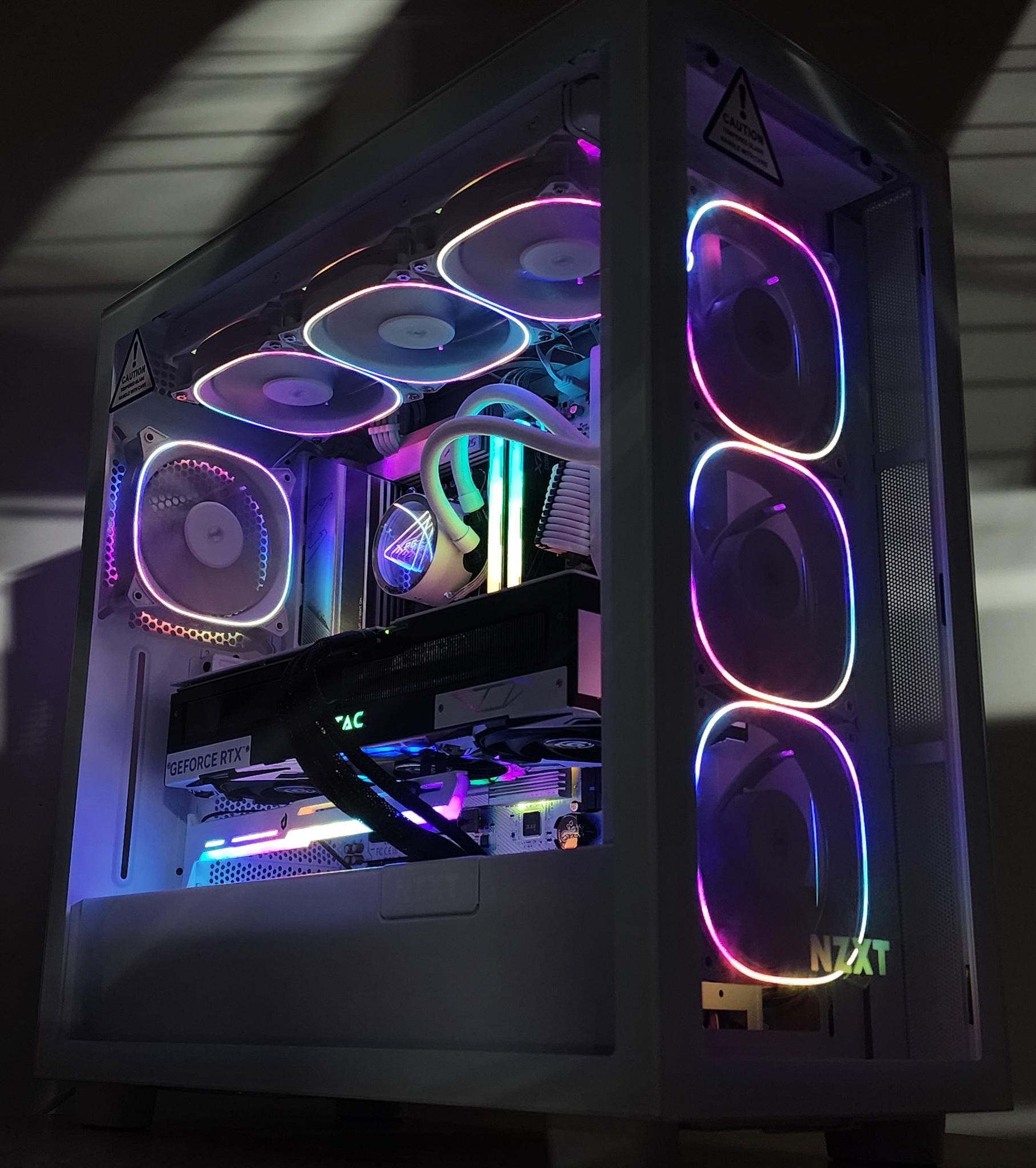 Gaming PC Ryzen 7 9850X3D 32GB RAM 2TB SSD RTX 5080 16GB Windows 11 Computer