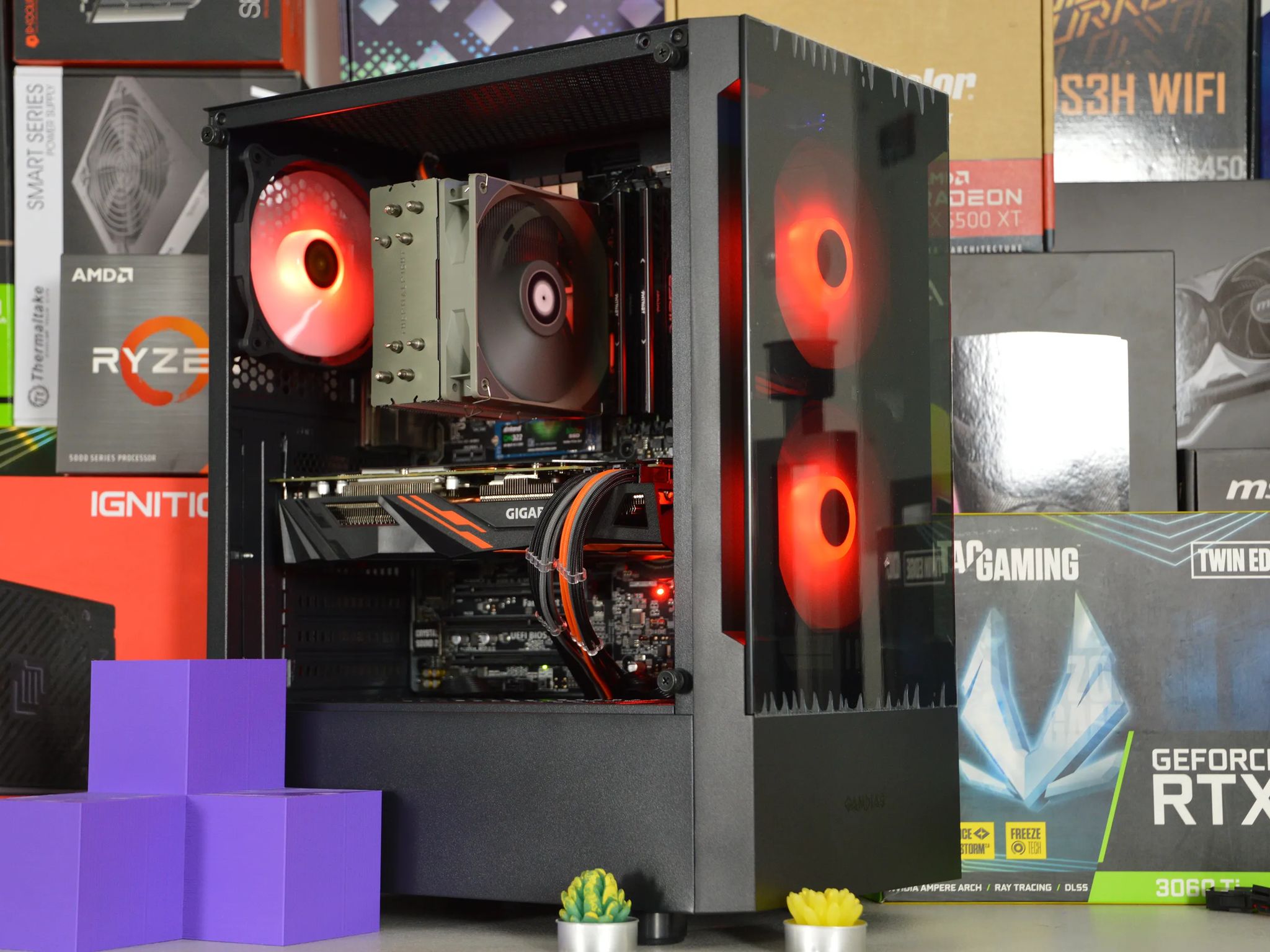🔥⚫️| RX Vega 64 8GB | INTEL i7-4790k | 16GB DDR3 RAM | 512GB NVME SSD | Ring of Flame |