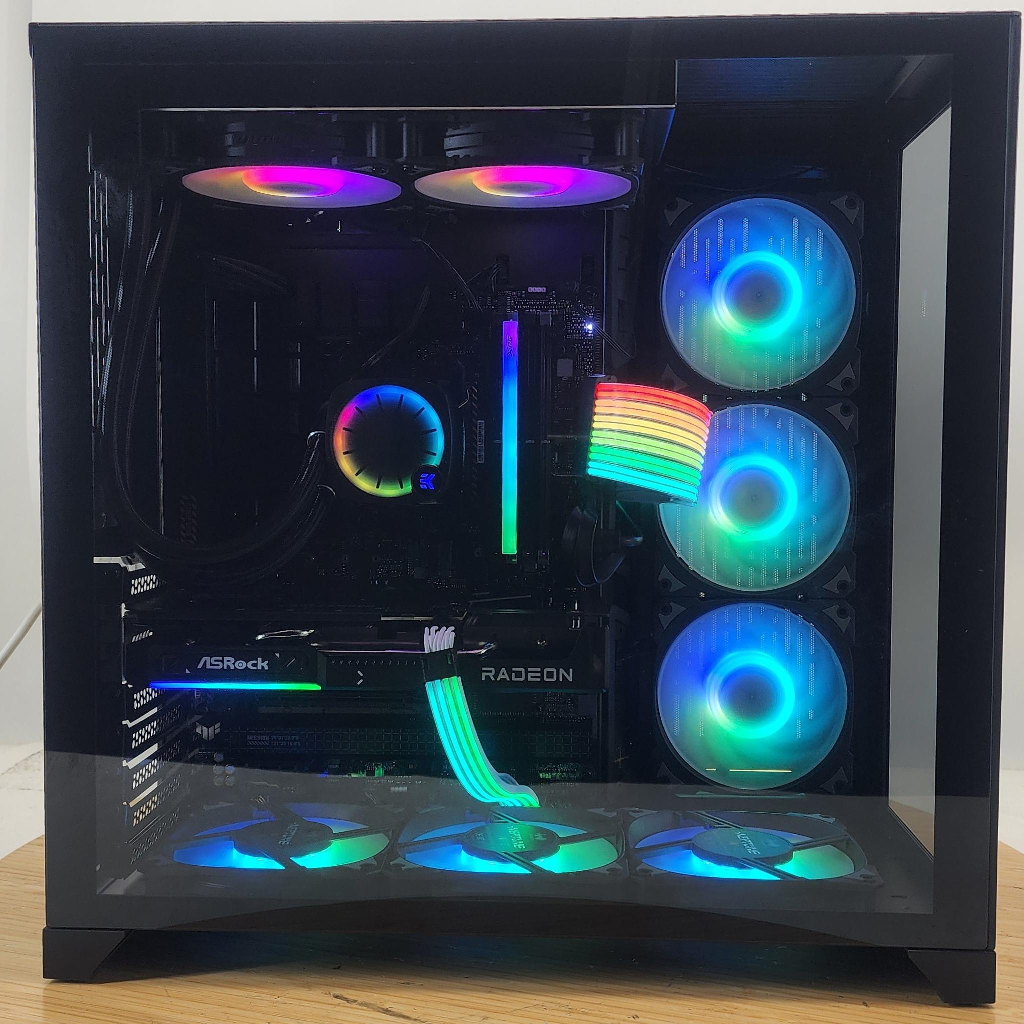 Gaming PC Ryzen 7 7700X 16GB RAM 1TB SSD RX 9060 8GB Windows 11 Computer
