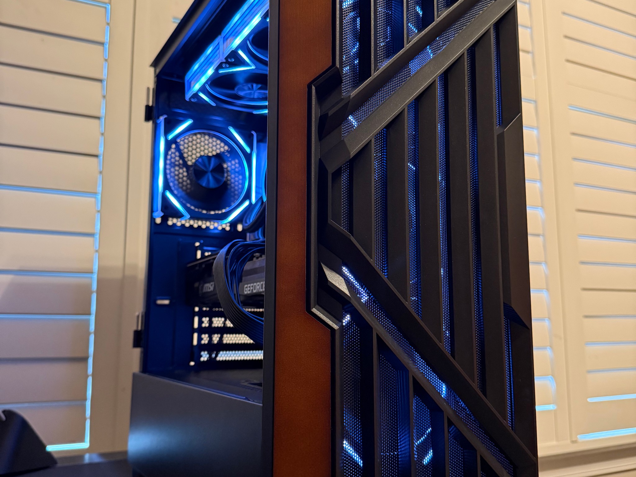 High-End Gaming PC | RTX 3080 Ti | Ryzen 9 5900XT | Wood Panel Case