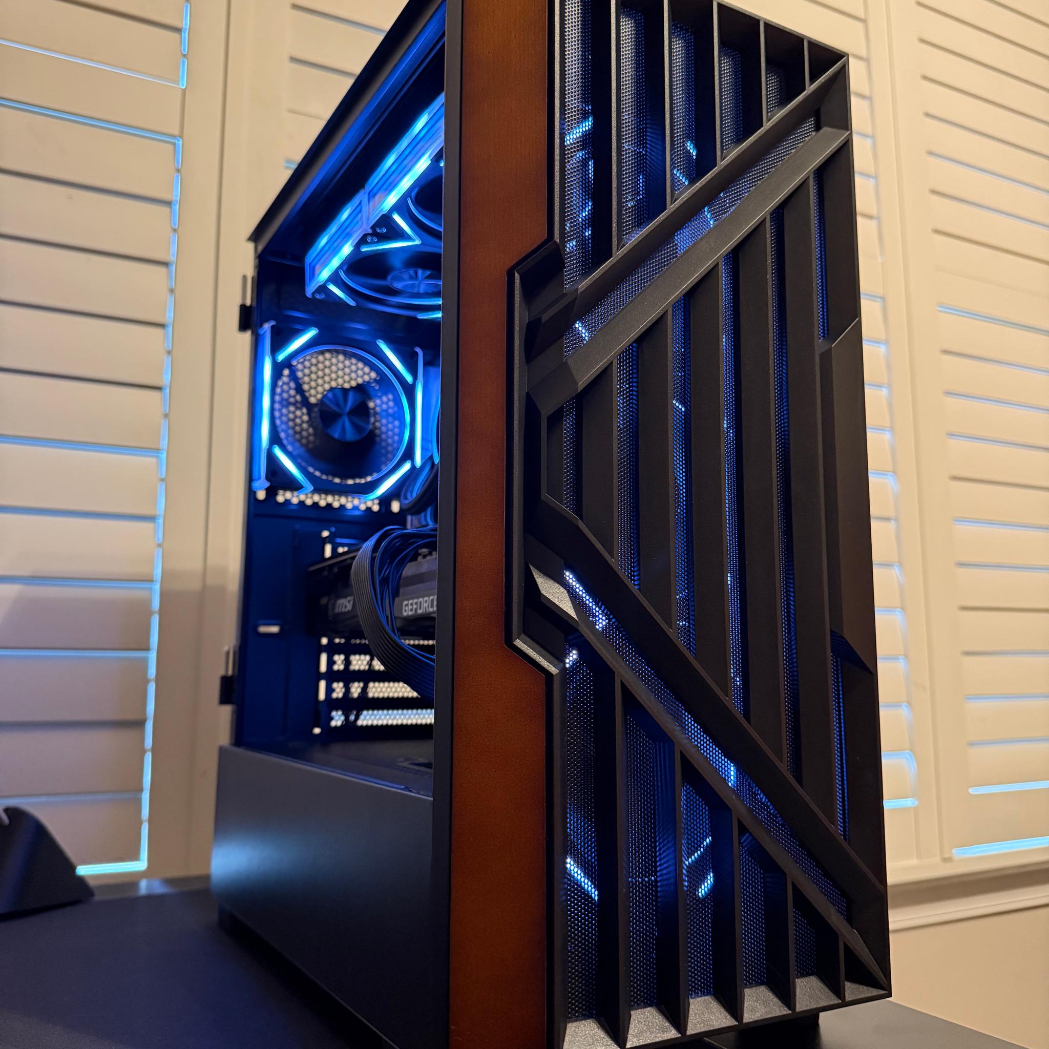 High-End Gaming PC | RTX 3080 Ti | Ryzen 9 5900XT | Wood Panel Case