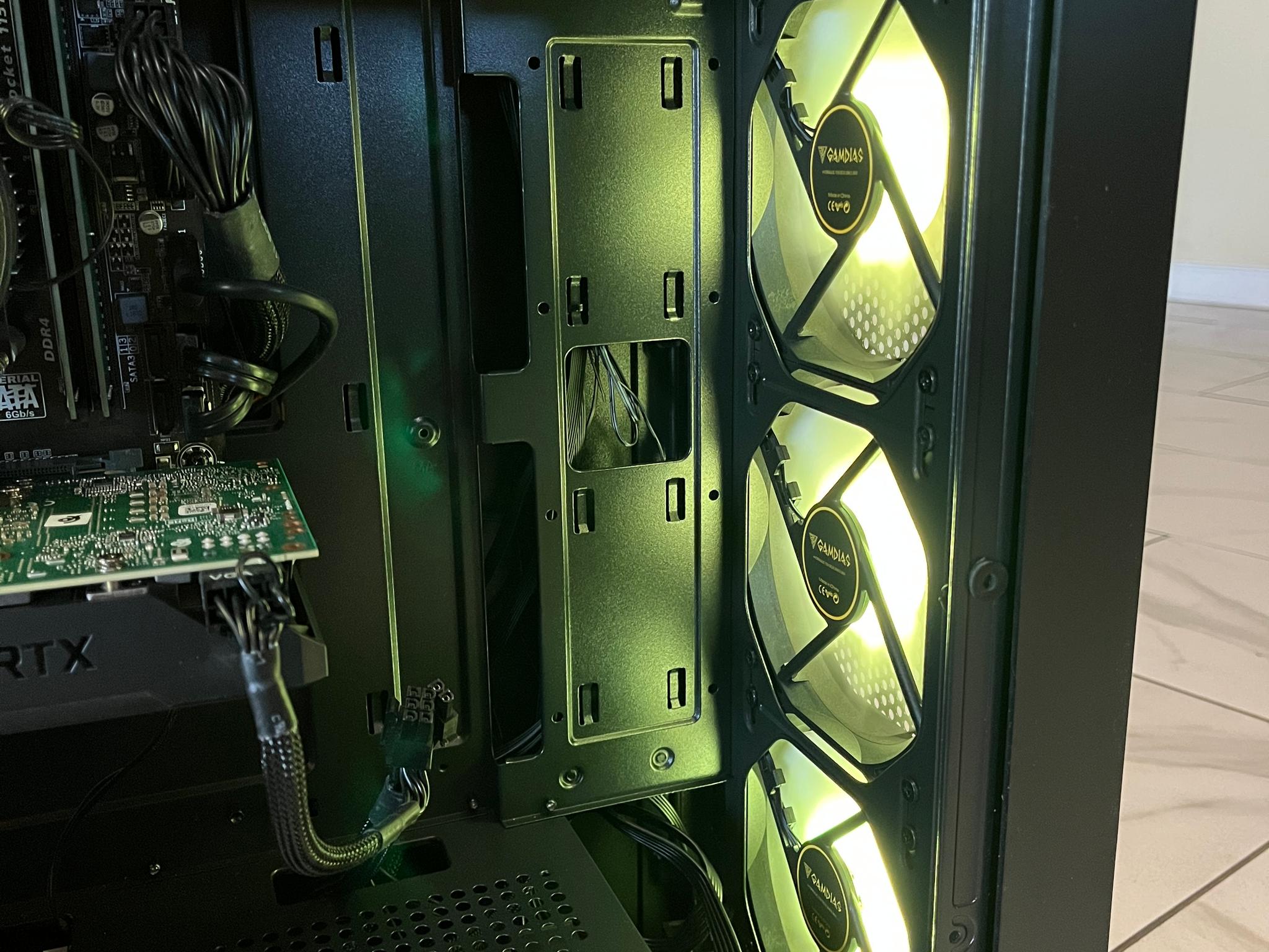 🖥️🔥NVIDIA RTX 2060 Super, Intel i5-7500, 16GB RAM, 870 GB Storage, High Performance RGB Gaming PC