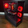 Black Gaming PC (RTX 3060 TI 8GB + AMD Ryzen 5 3600 + 16GB DDR4 + HDD + SSD)