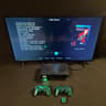 Playstation 2 Ps2 4TB Drive Hdmi 2 Emerald Green Controllers +Accessories