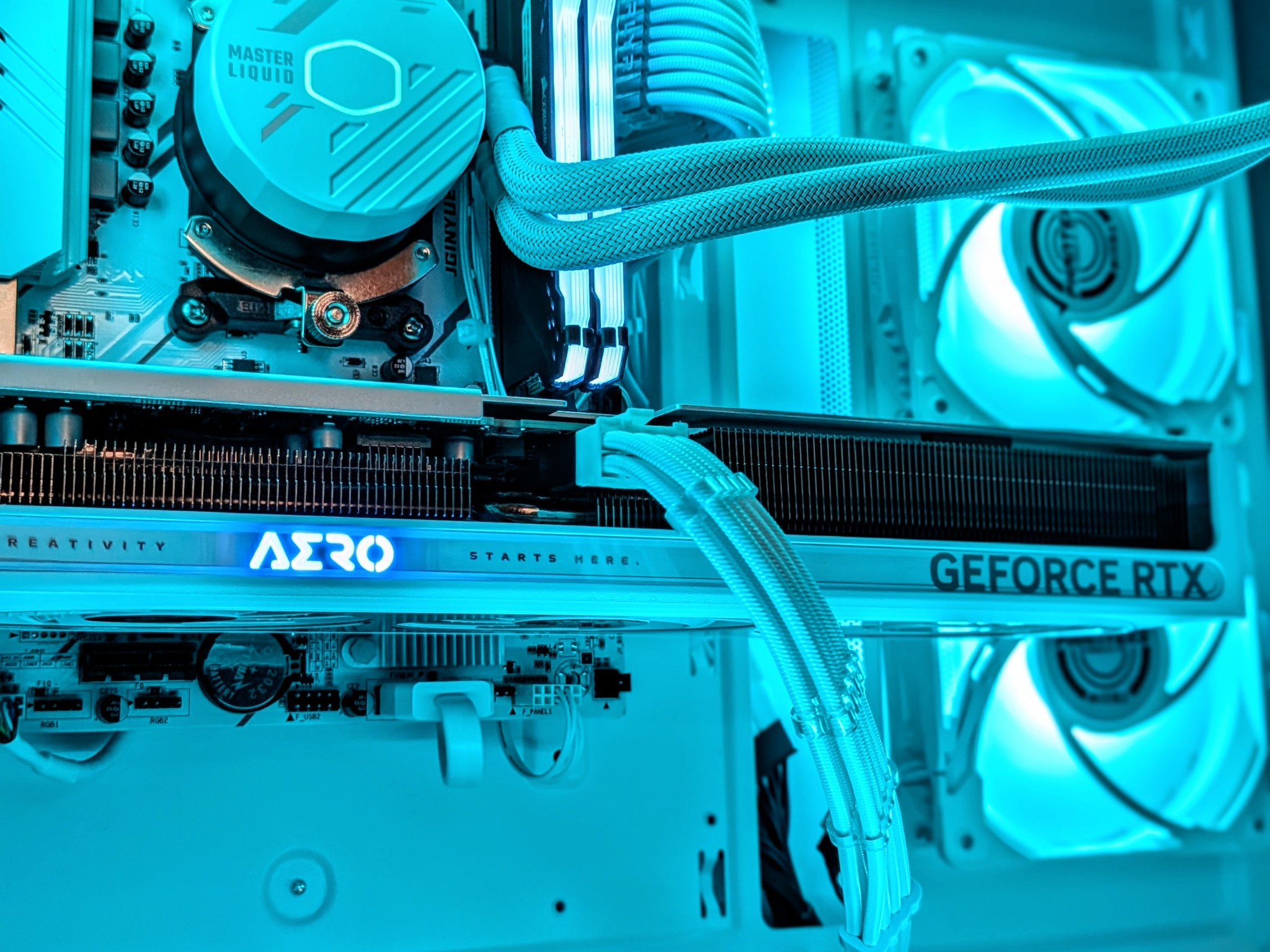 ❄️WHITE❄️ RTX 5060 TI 8GB PC | RYZEN 5 5600X | 32GB RAM | 1TB NVME | WINDOWS 11 |