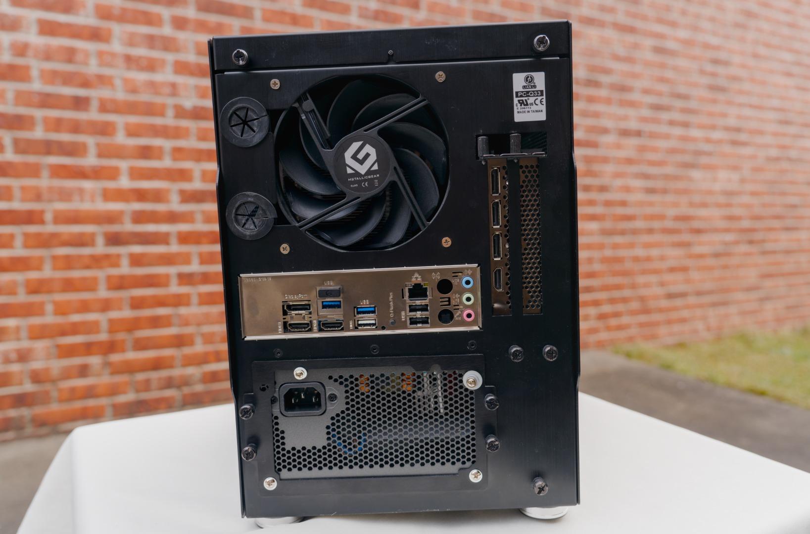 Sleek RTX 3060 Ti + Ryzen 5600G Gaming Mini Tower SFF | 16GB DDR4-3200 | 2 TB NVMe SSD + 4 TB HDD