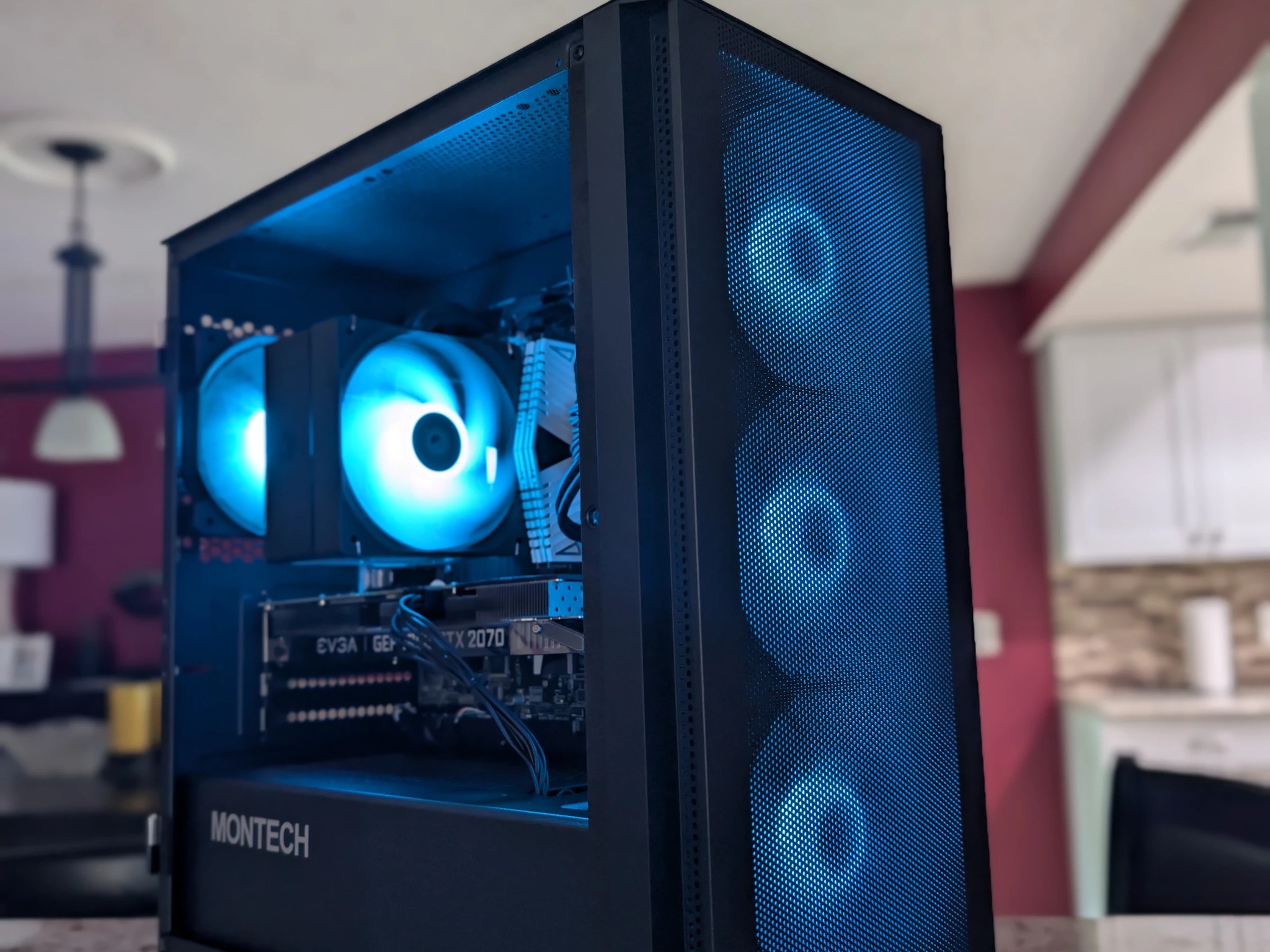FAST RTX 2070 + i5 Custom RGB Gaming PC