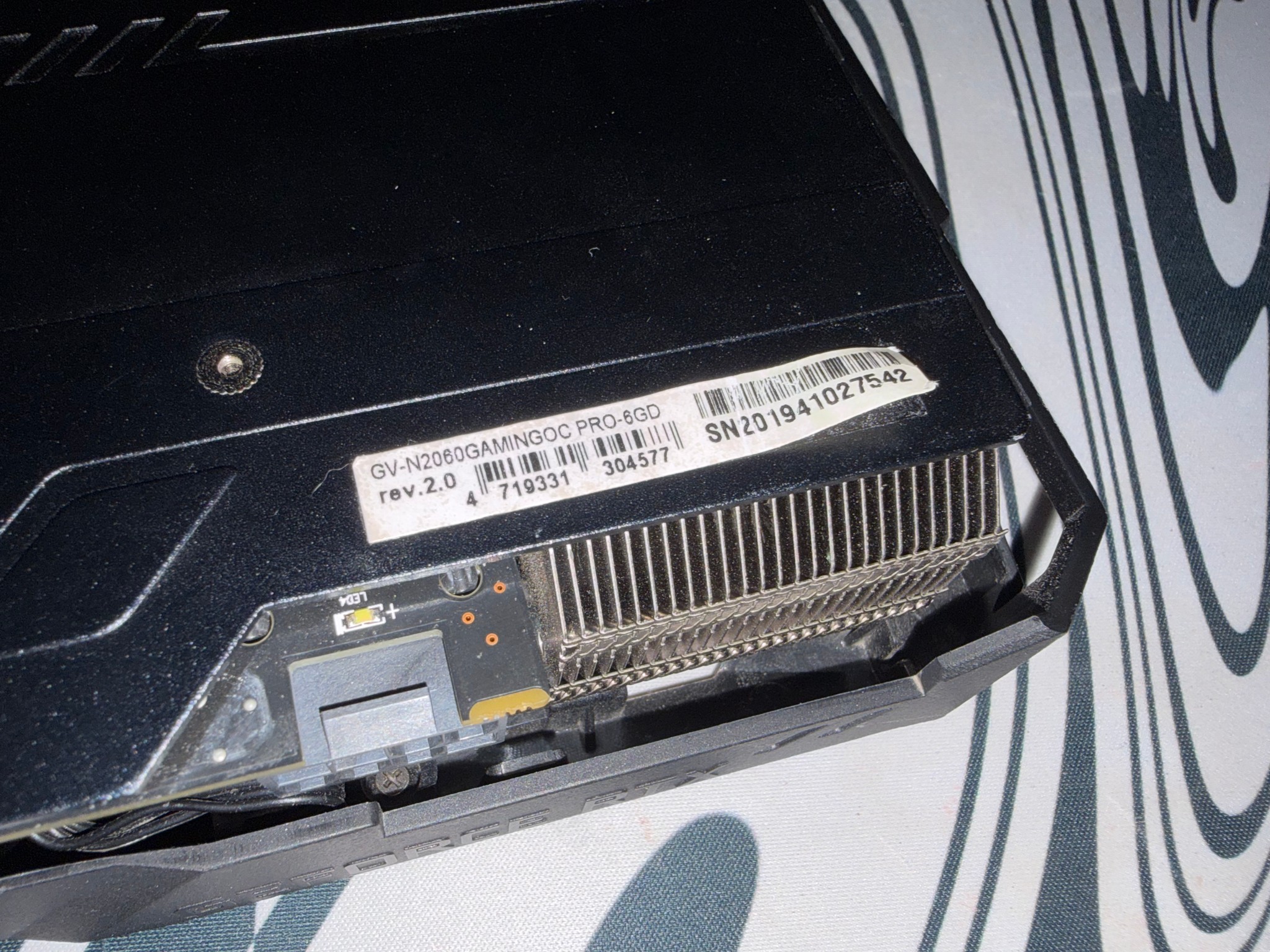 READ DESCRIPTION!!! Gigabyte 2060 6GB