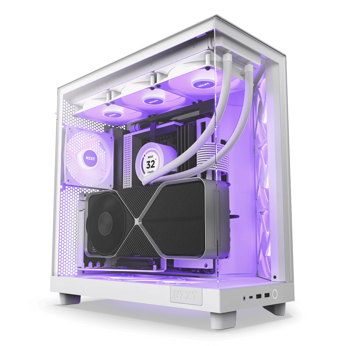 NZXT H6 Flow RGB White