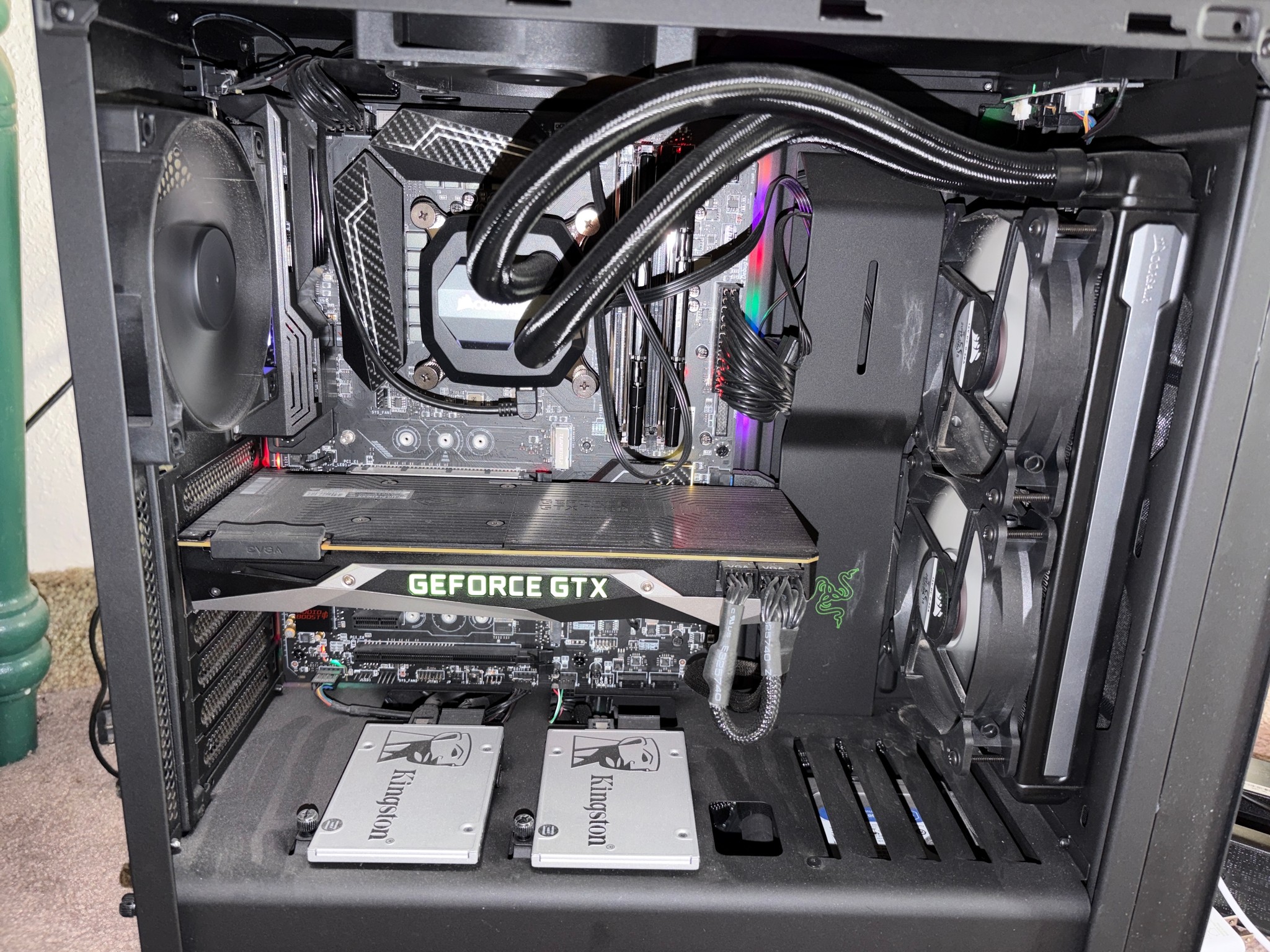 GTX 1080ti PC with 16gb ram, intel I7-7700k 1.5tb storage