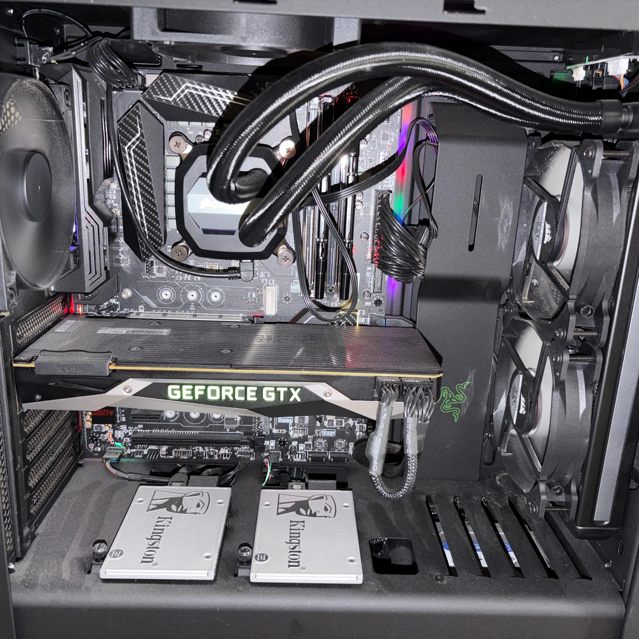 GTX 1080ti PC with 16gb ram, intel I7-7700k 1.5tb storage