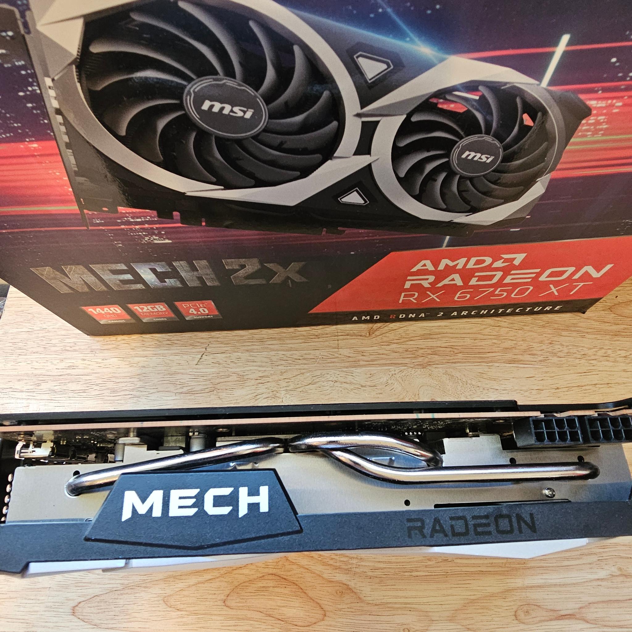 MSI MECH 2X OC Radeon RX 6750 XT