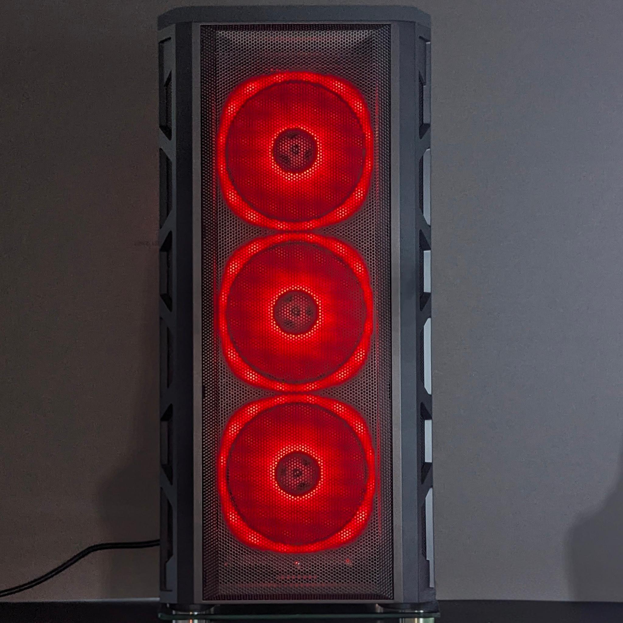 "Red Veins" 🔴RTX 2080(FE)🔴I5 11600k@4.9GHz🔴16GB RAM🔴1.2TB SSD/HDD🔴Windows 11 Pro✅