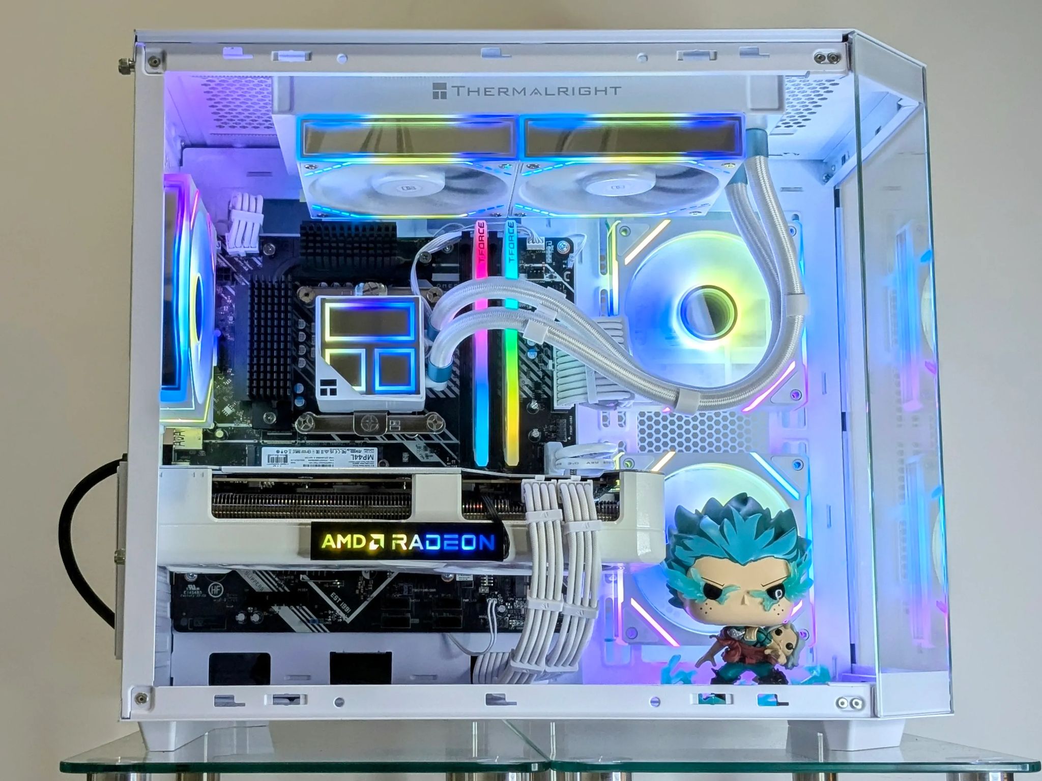 🧊⚡️Infinite Deku 2.0🤍RX 7900GRE🤍I5-12600K🤍Z690(OC*)🤍32GB TFORCE RAM🤍1TB NVMe SSD🤍Windows 11 Pro