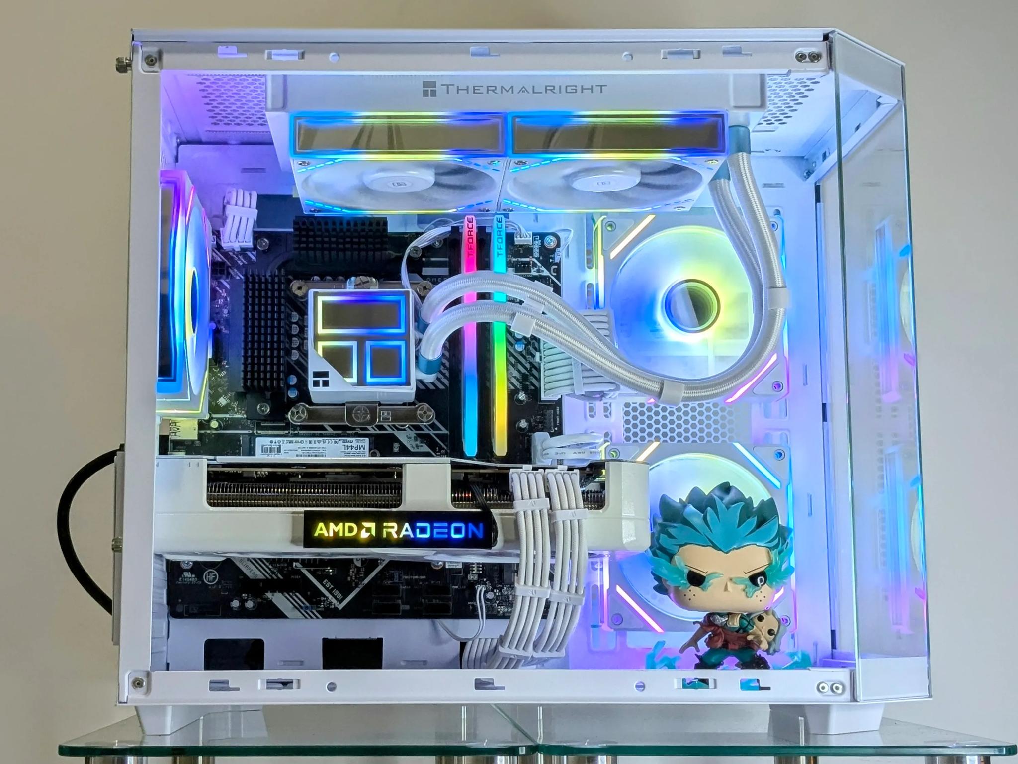 🧊⚡️Infinite Deku 2.0🤍RX 7900GRE🤍I5-12600K🤍Z690(OC*)🤍32GB TFORCE RAM🤍1TB NVMe SSD🤍Windows 11 Pro