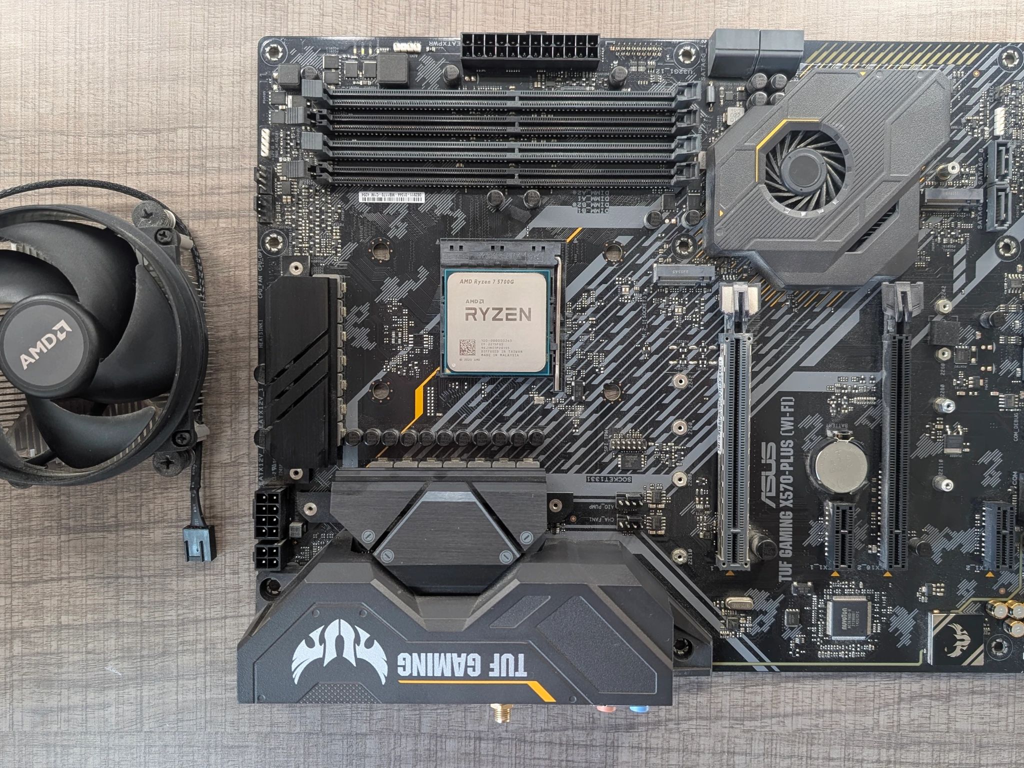 Ryzen 7 5700 & ASUS TUF X570-Plus (Wi-Fi) Combo