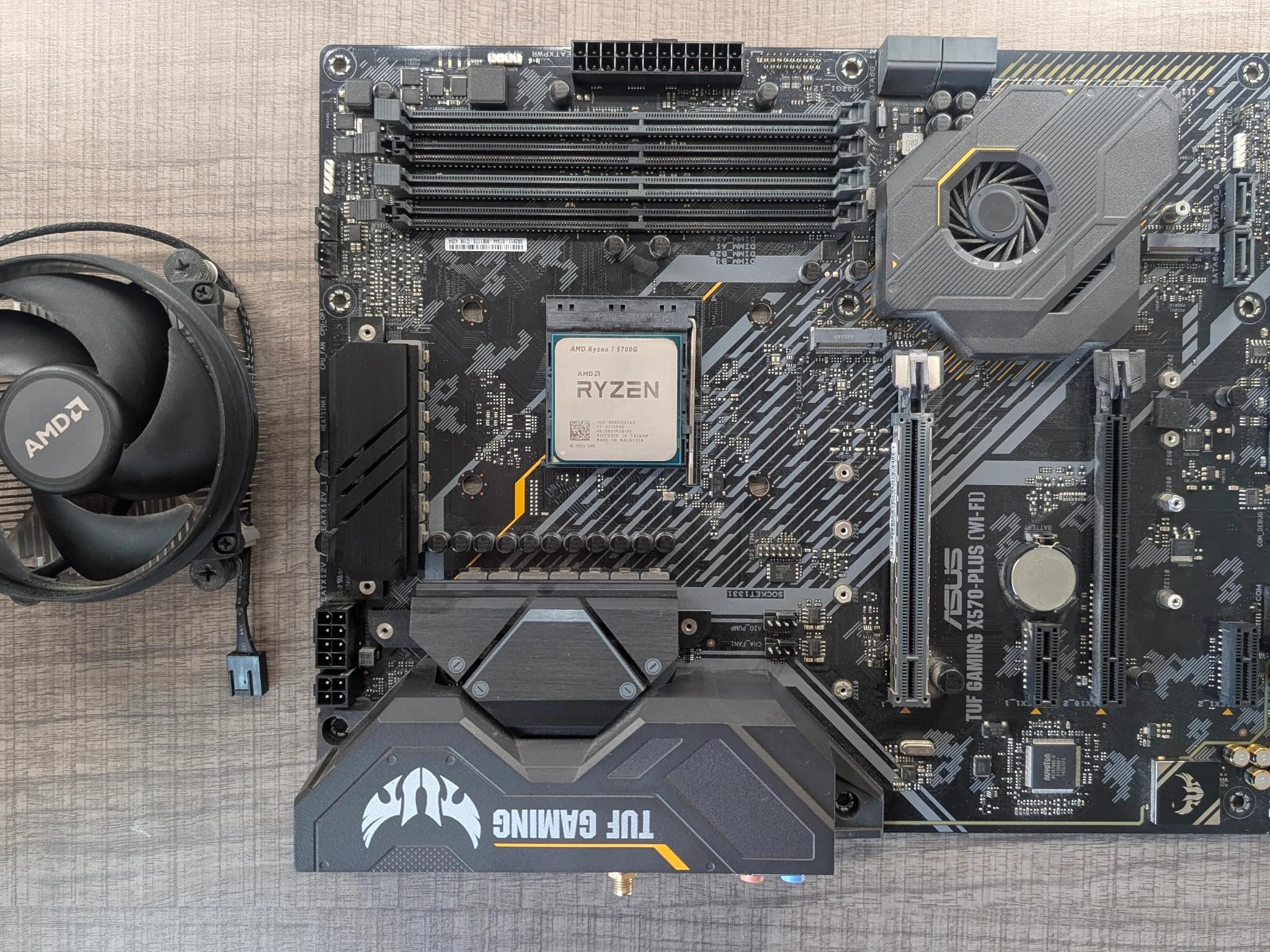 Ryzen 7 5700 & ASUS TUF X570-Plus (Wi-Fi) Combo