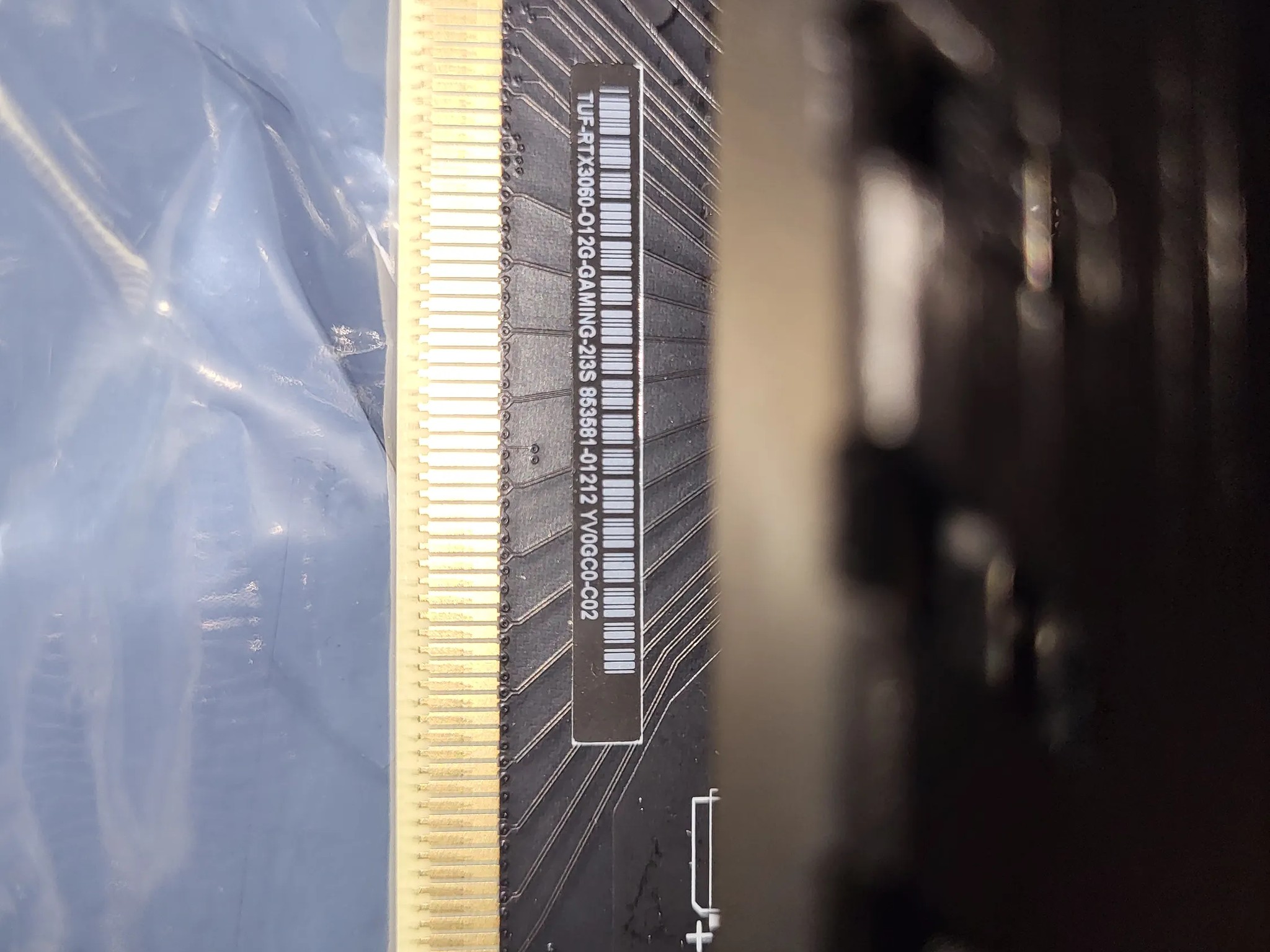 Rtx 3060 12GB Asus Tuf Gaming Card bad Display Ports