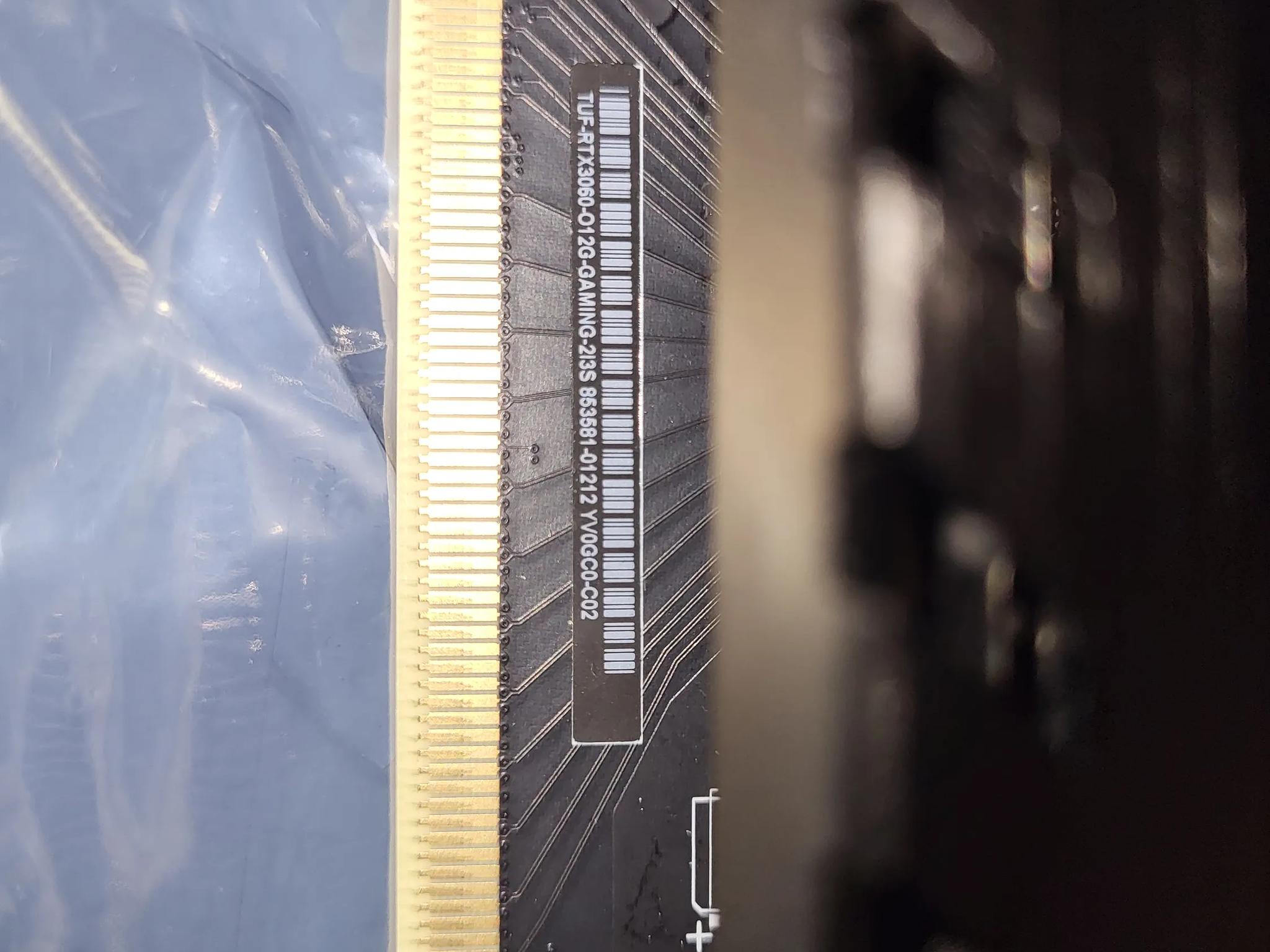 Rtx 3060 12GB Asus Tuf Gaming Card bad Display Ports